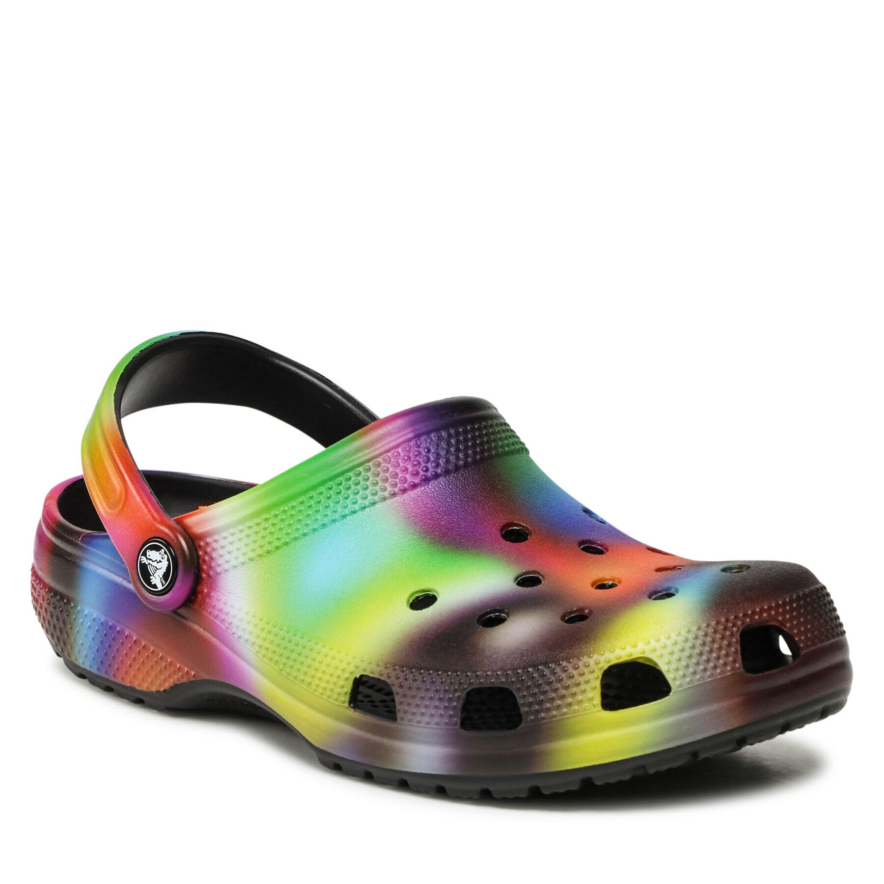 Crocs Natikači Classic Solarized Clog 207556 Pisana - Pepit.si