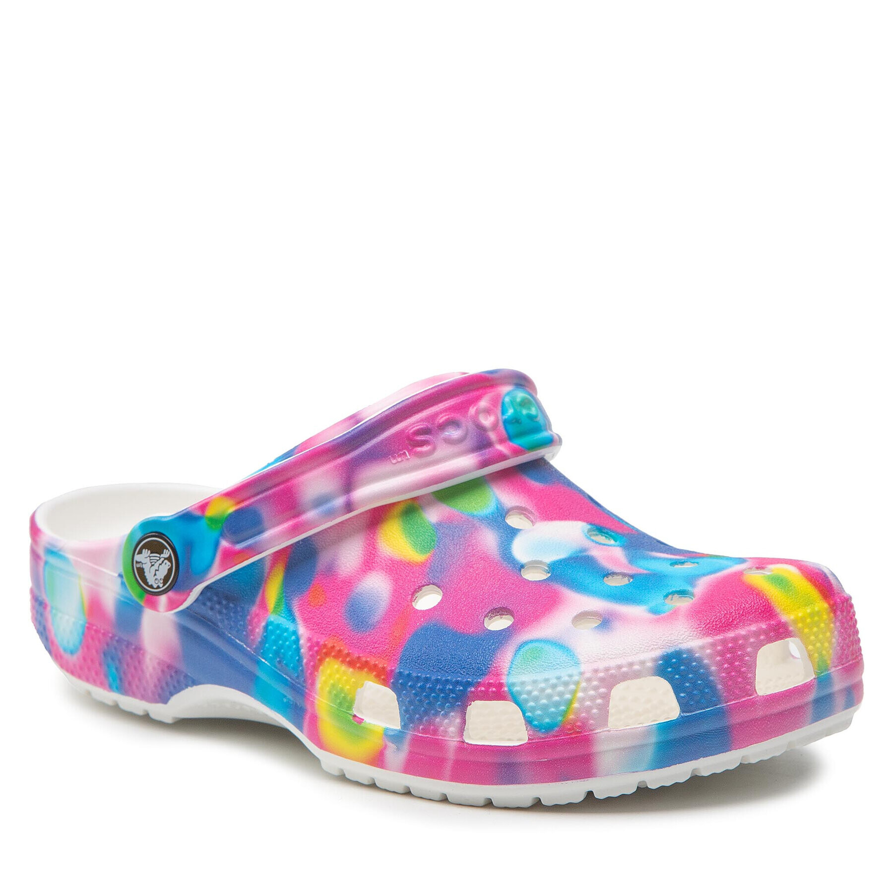 Crocs Natikači Classic Solarized Clog 207556 Pisana - Pepit.si