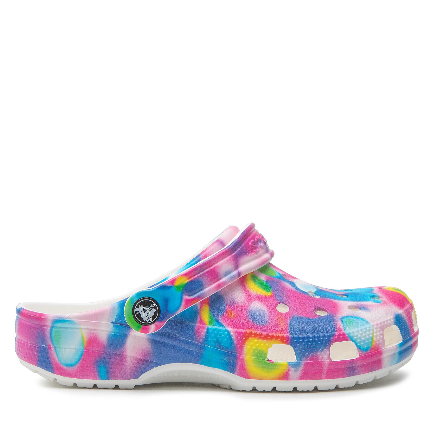 Crocs Natikači Classic Solarized Clog 207556 Pisana - Pepit.si