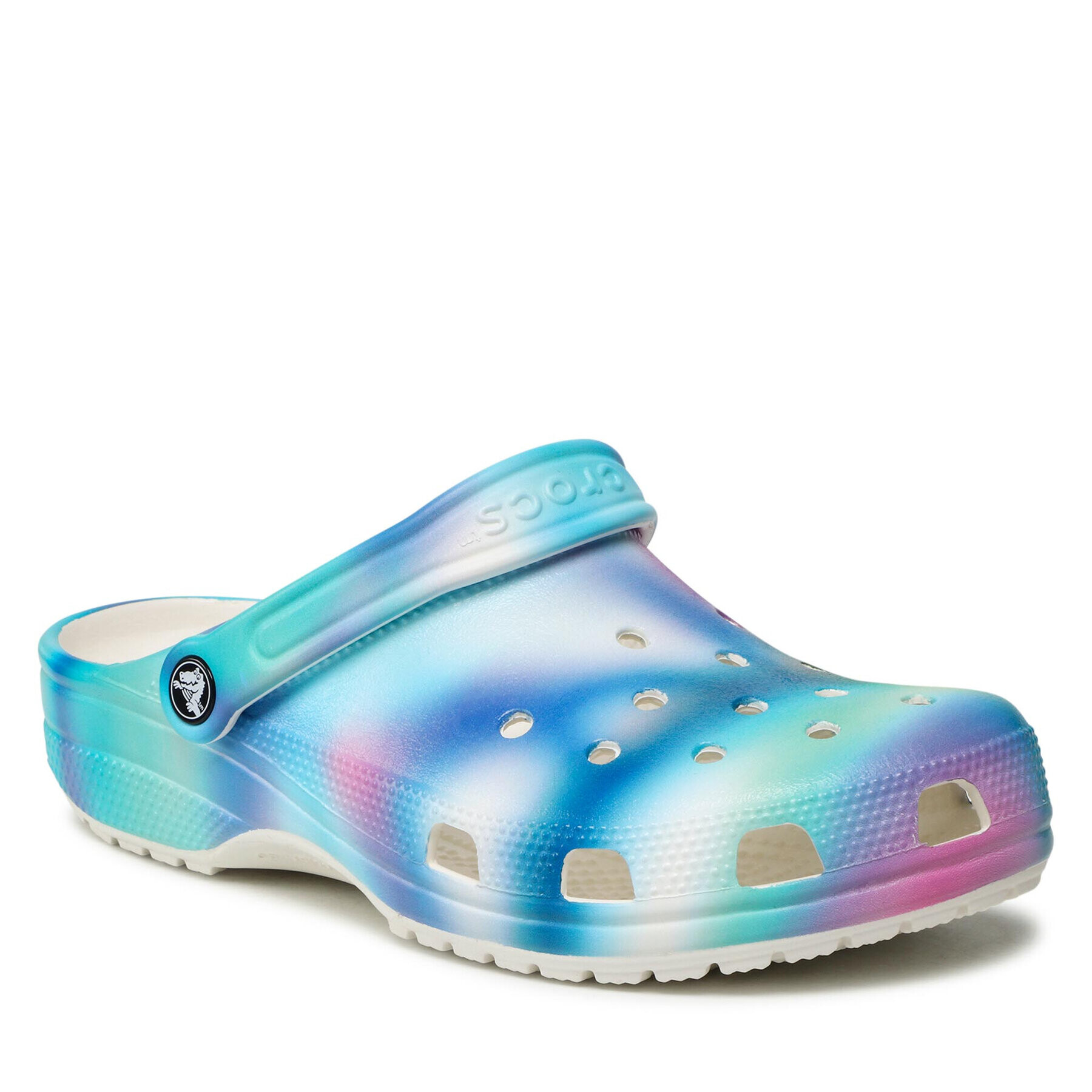 Crocs Natikači Classic Solarized Clog 207556 Pisana - Pepit.si