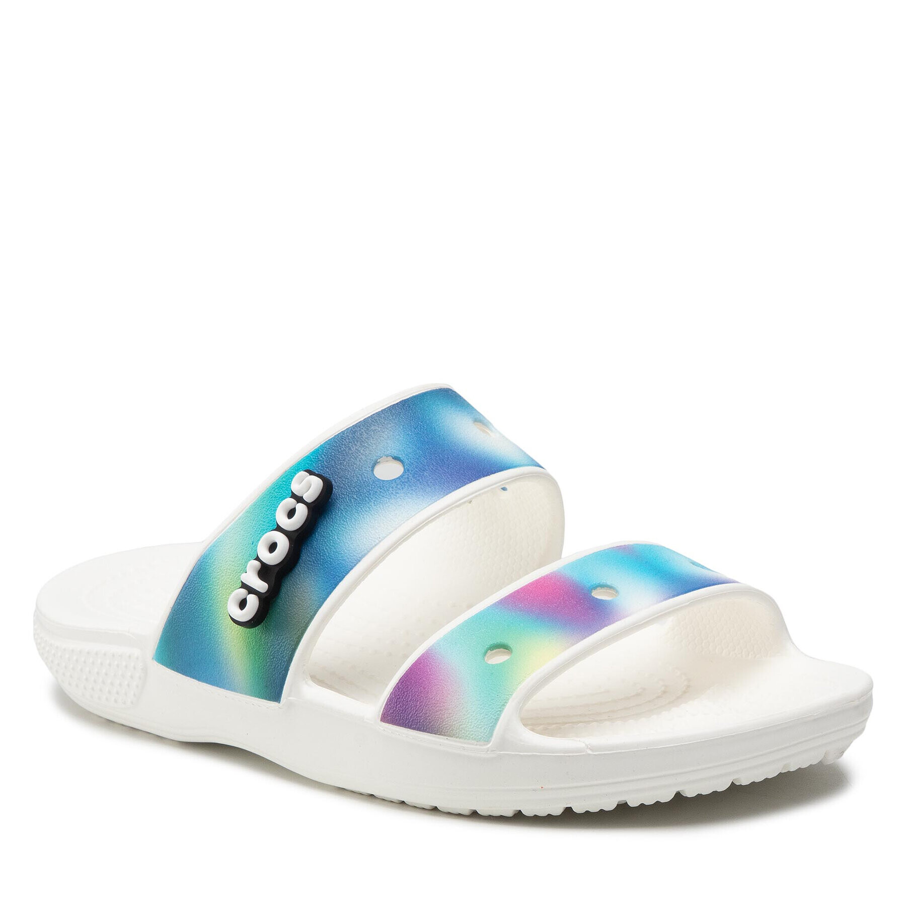 Crocs Natikači Classic Solarized Sandal 207771 Modra - Pepit.si