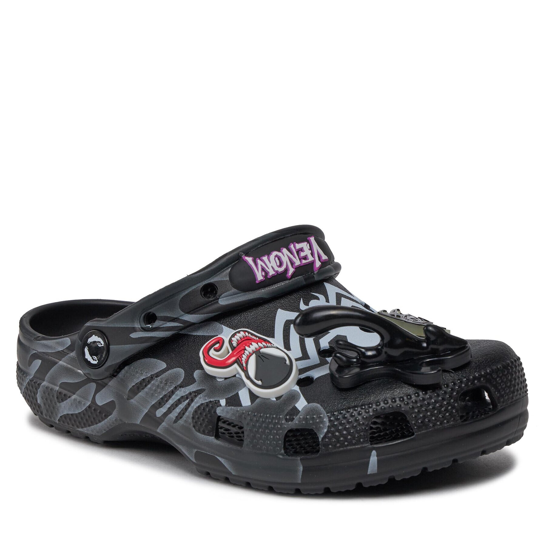 Crocs Natikači Classic Spider Man Venon Clog 208864 Črna - Pepit.si