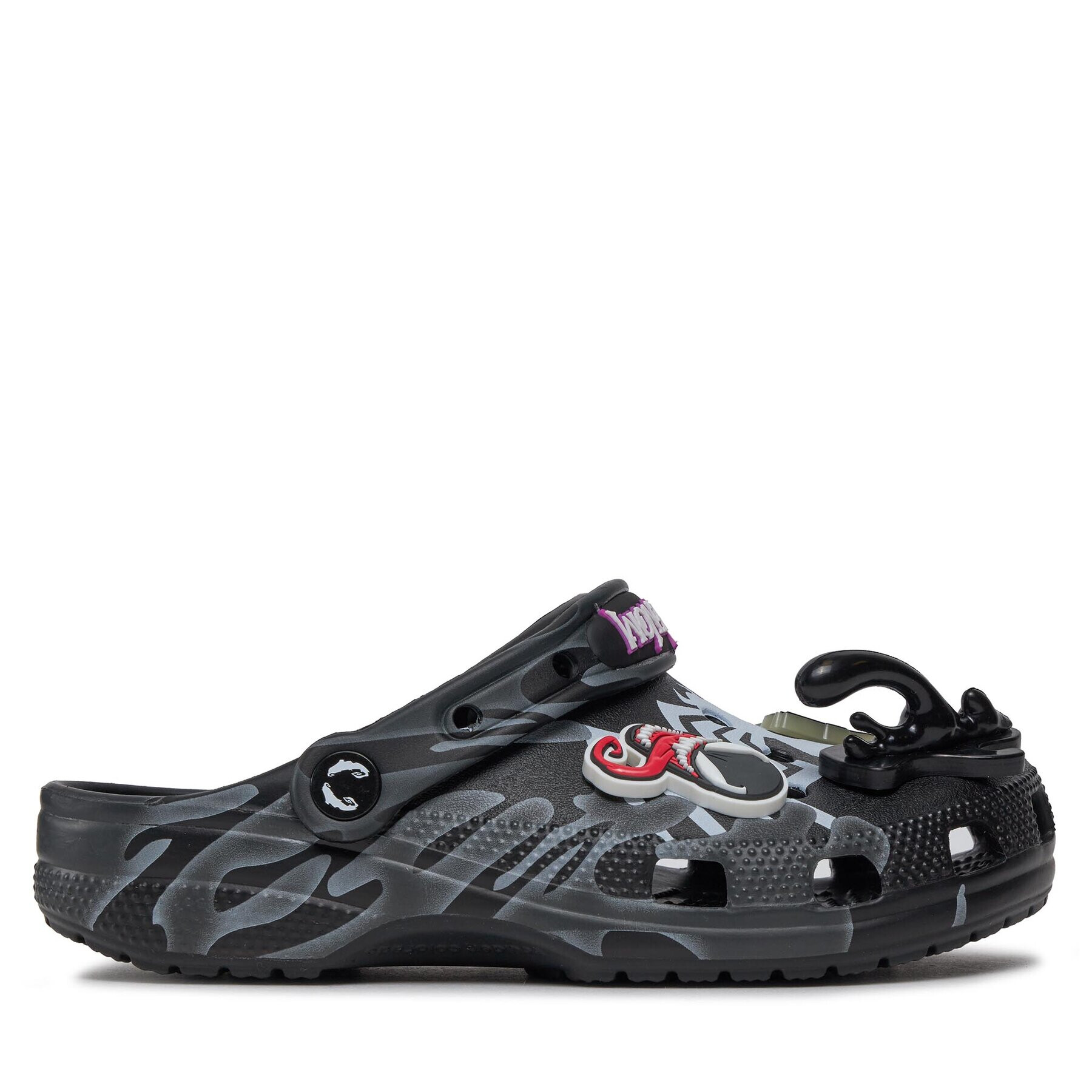 Crocs Natikači Classic Spider Man Venon Clog 208864 Črna - Pepit.si