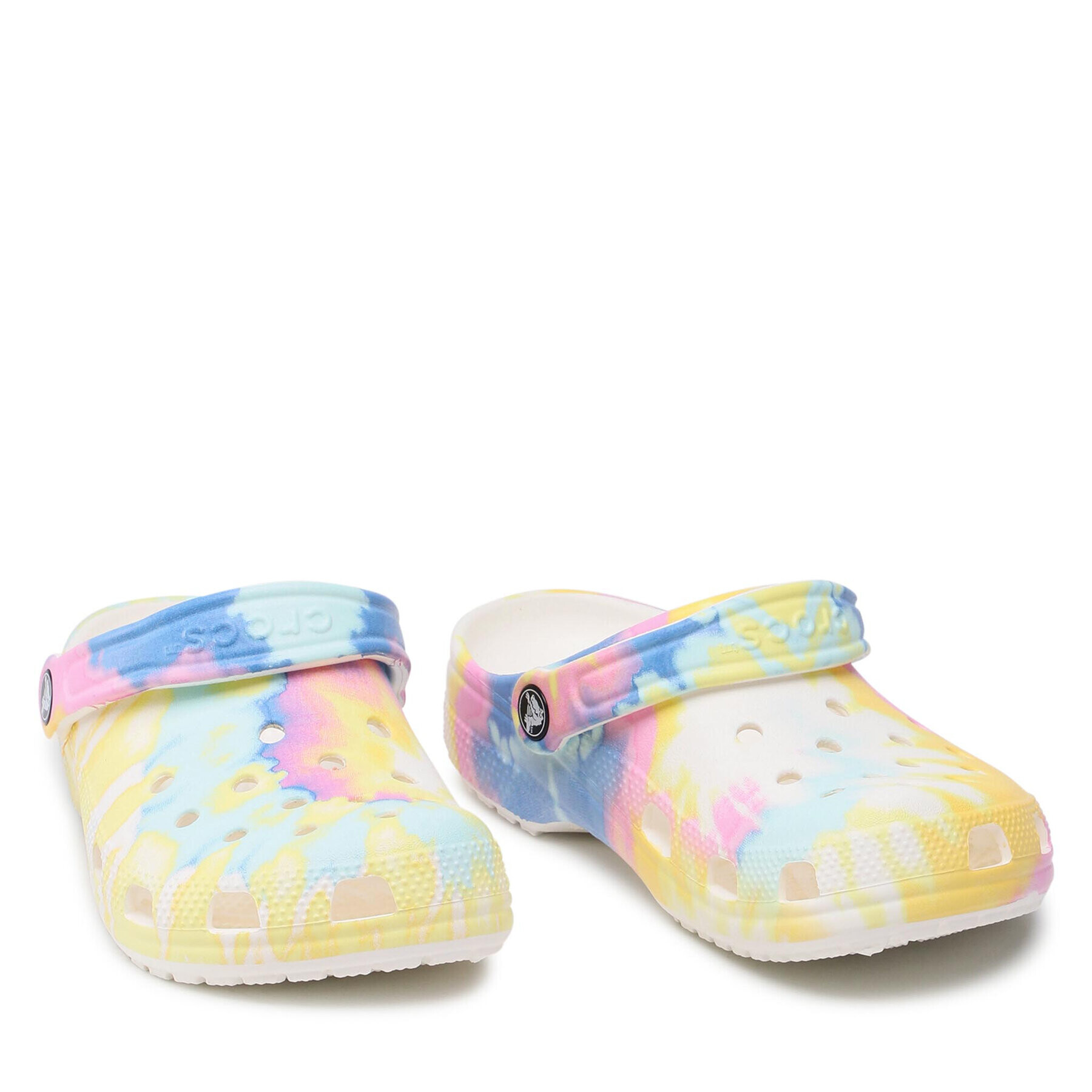 Crocs Natikači Classic Tie Dye 205453 Rumena - Pepit.si