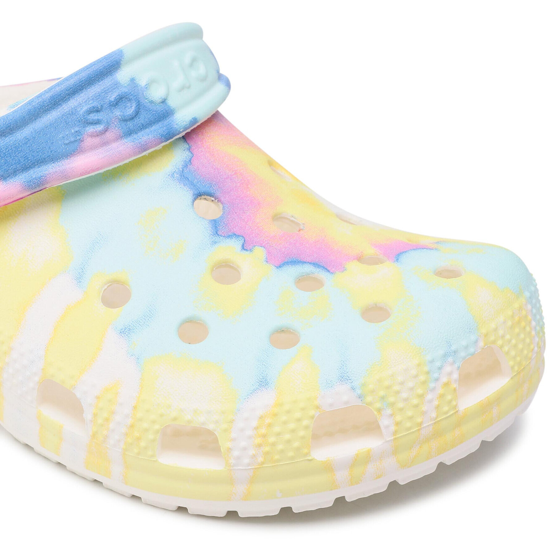 Crocs Natikači Classic Tie Dye 205453 Rumena - Pepit.si