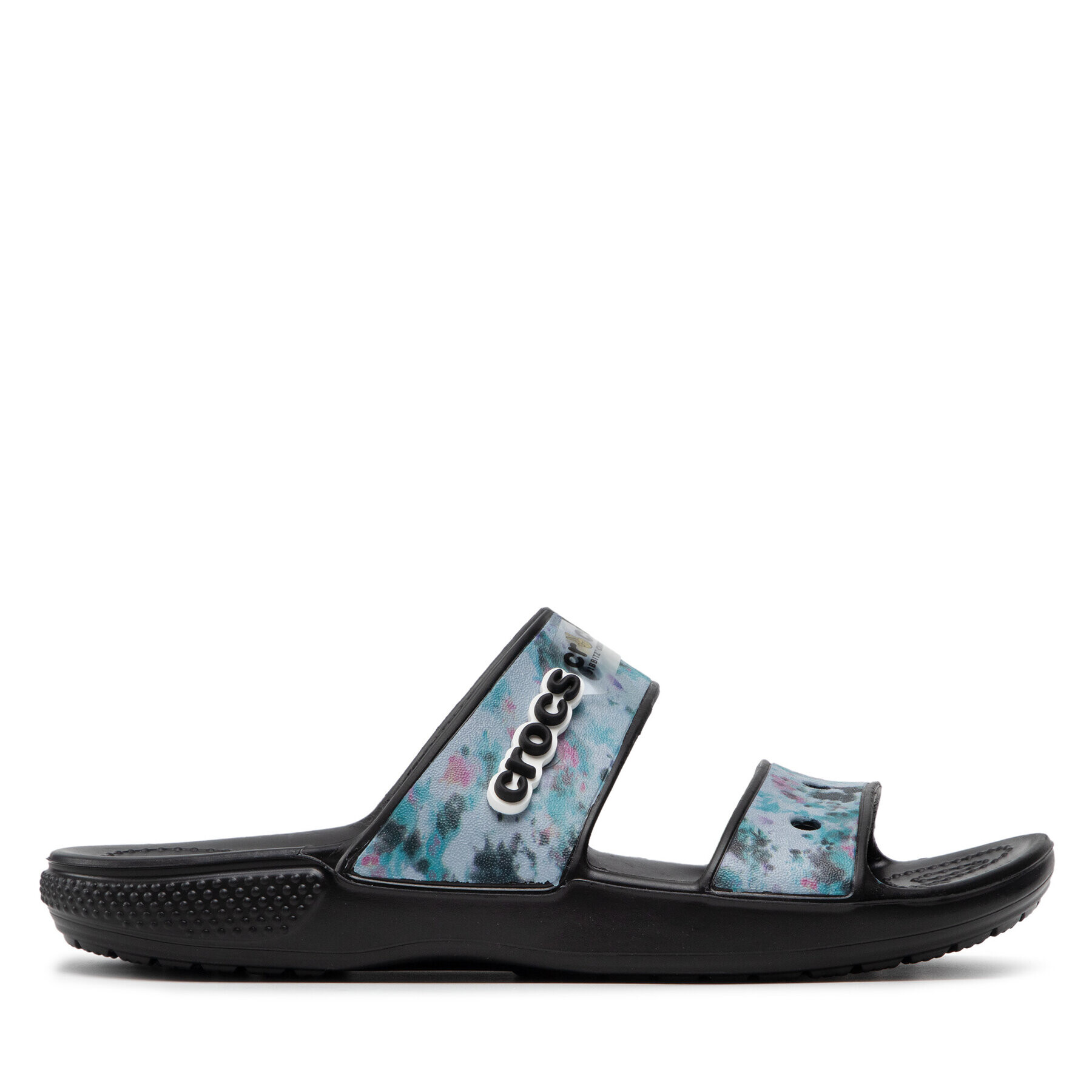 Crocs Natikači Classic Tiedye 207283 Črna - Pepit.si