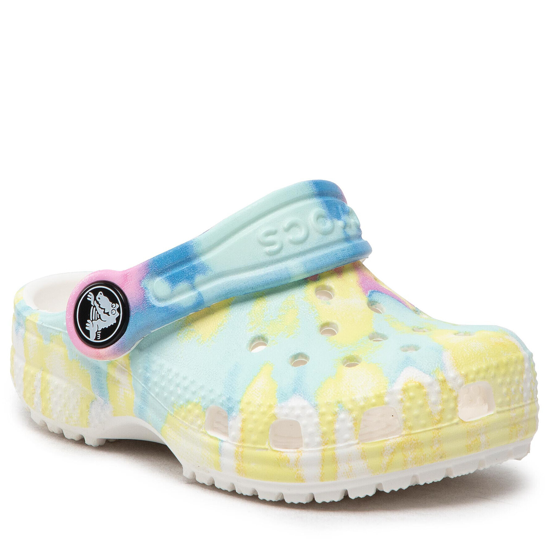 Crocs Natikači Classic Tiedye Graphic Clog T 206994 Pisana - Pepit.si