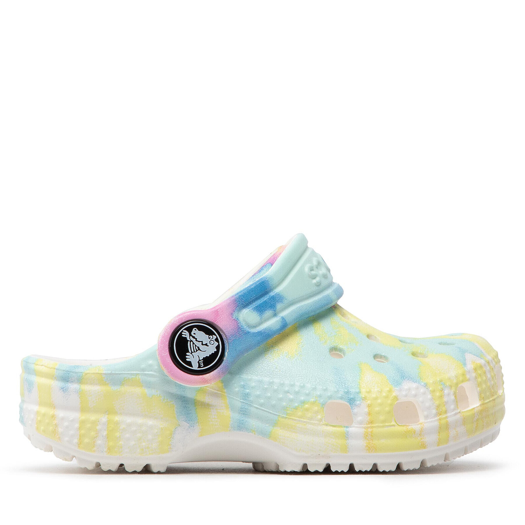 Crocs Natikači Classic Tiedye Graphic Clog T 206994 Pisana - Pepit.si