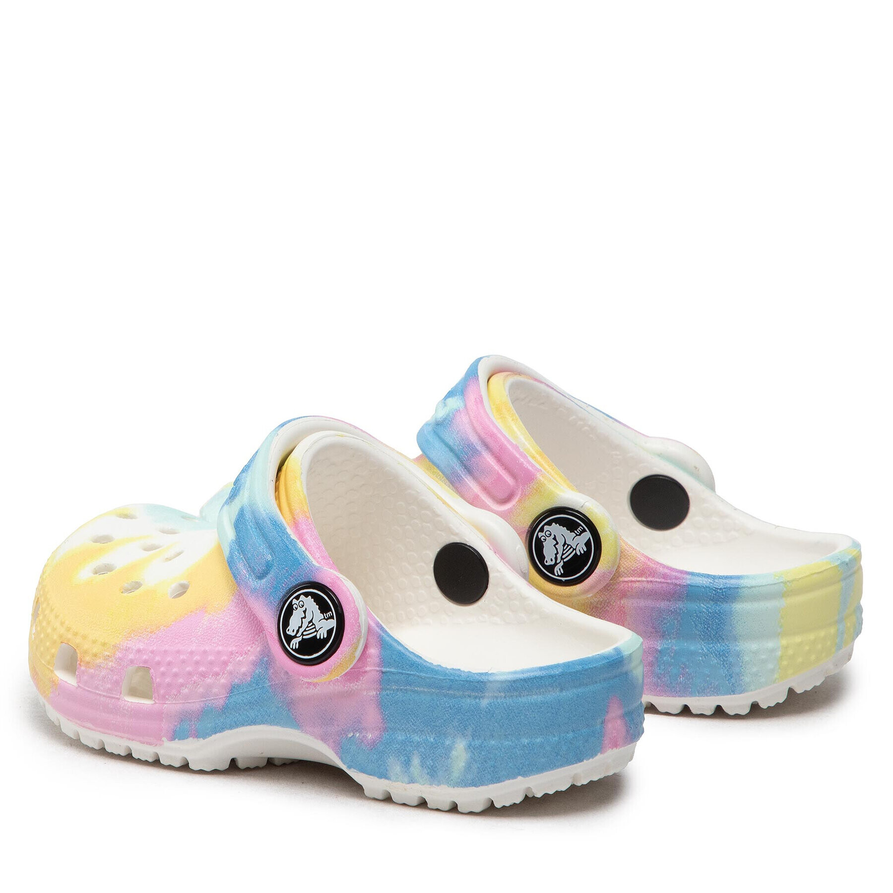 Crocs Natikači Classic Tiedye Graphic Clog T 206994 Pisana - Pepit.si