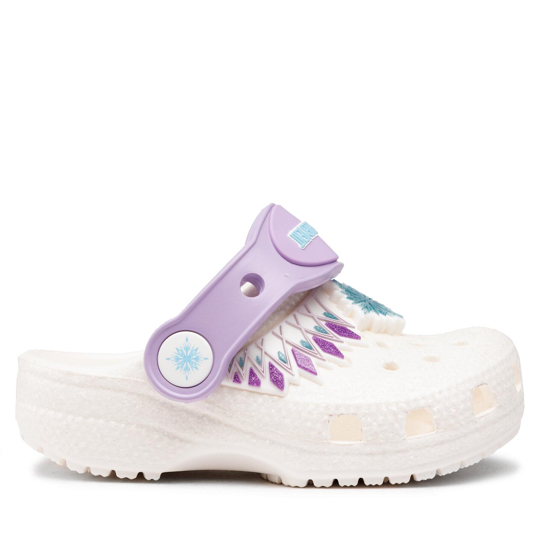 Crocs Natikači FROZEN Cls Fl I Am Frozen II Cgt 207715 Bela - Pepit.si