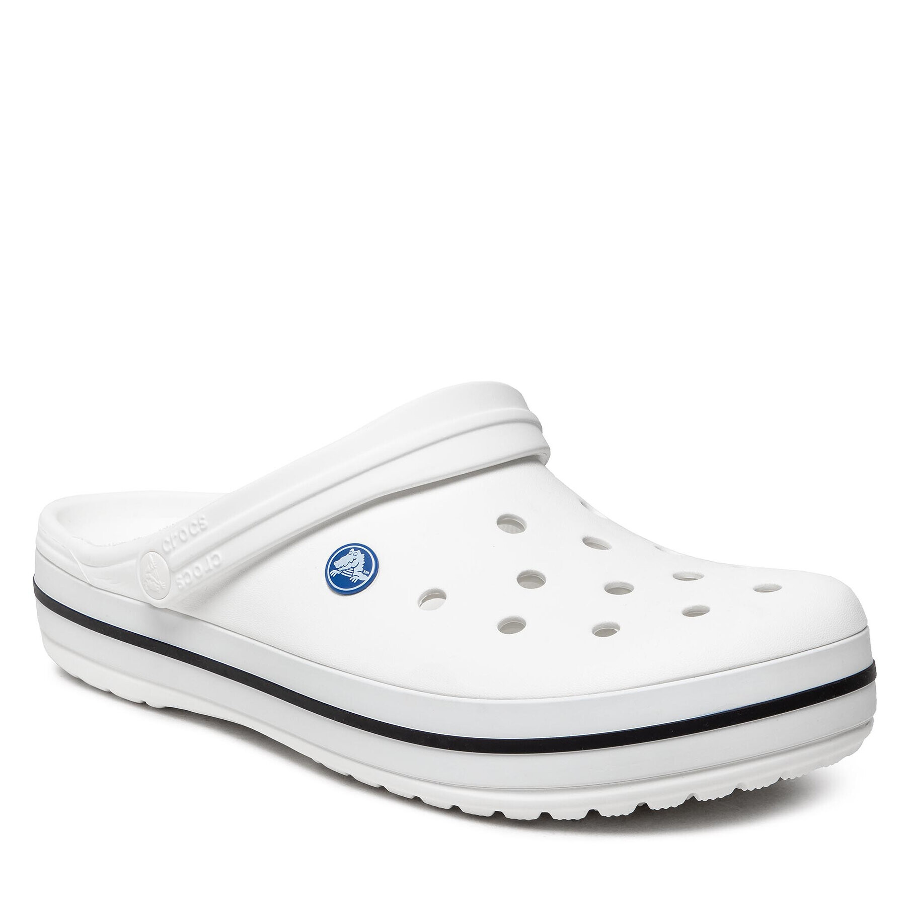 Crocs Natikači Crocband 11016 Bela - Pepit.si