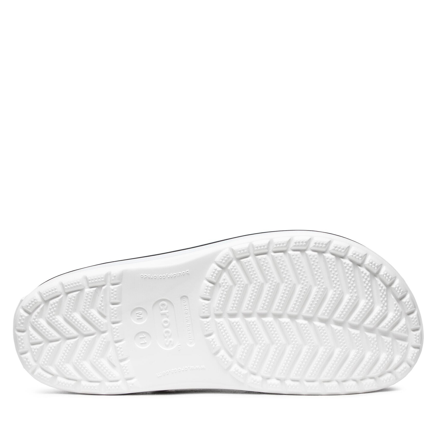 Crocs Natikači Crocband 11016 Bela - Pepit.si