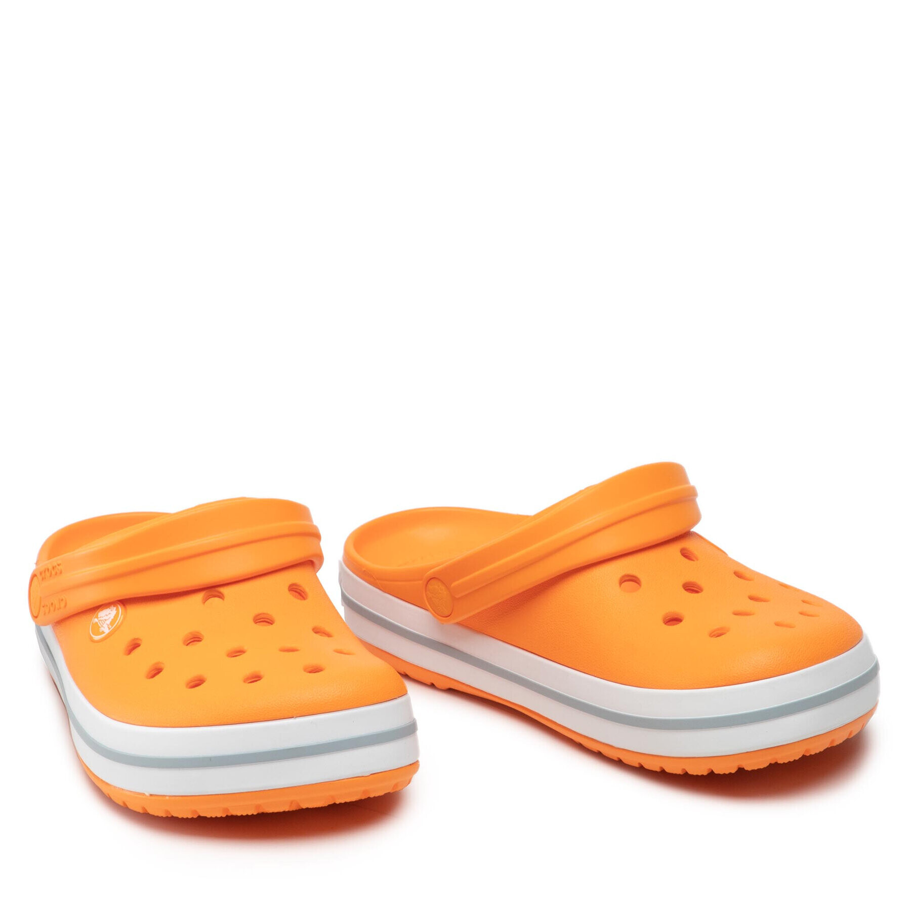 Crocs Natikači Crocband 11016 Oranžna - Pepit.si