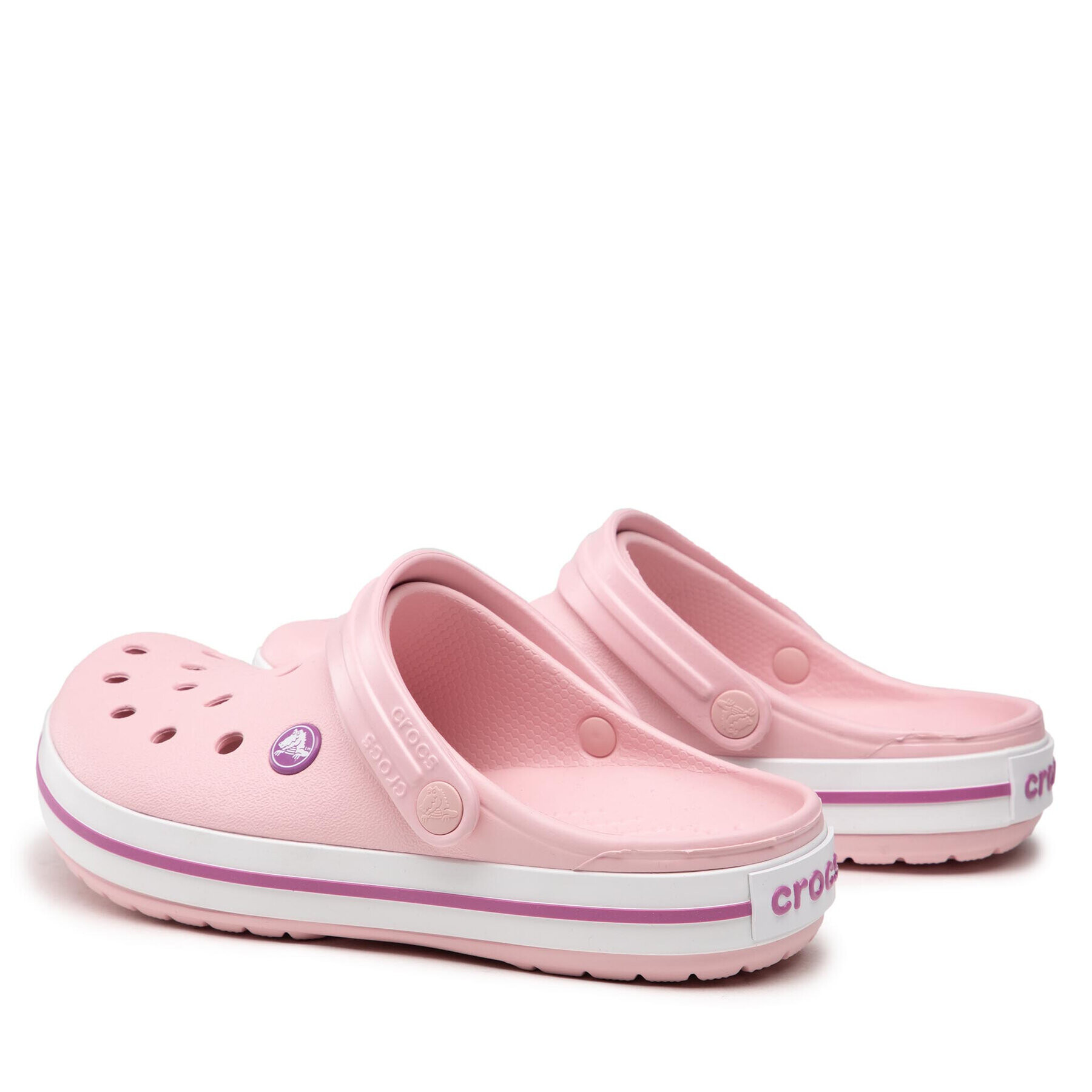 Crocs Natikači Crocband 11016 Roza - Pepit.si