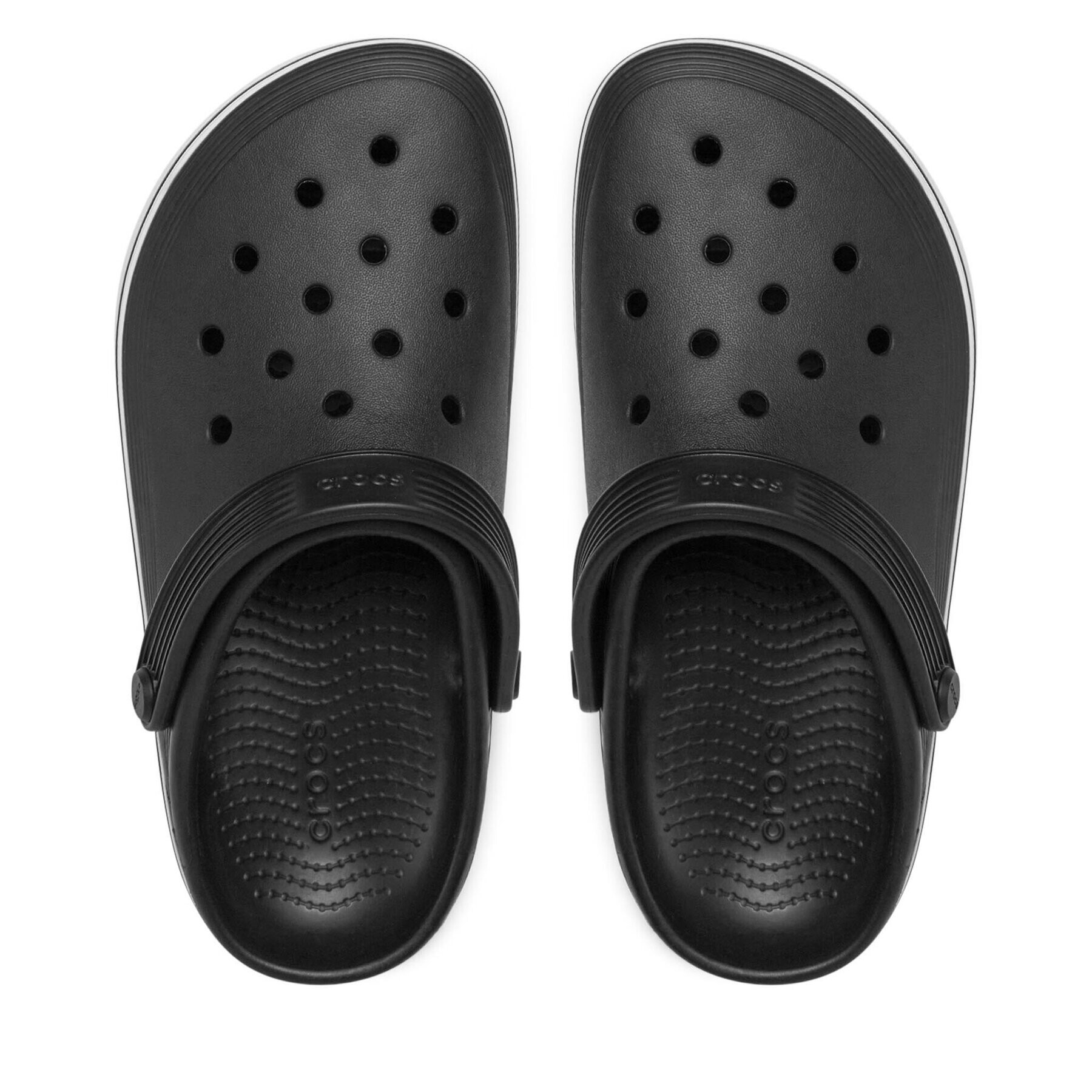 Crocs Natikači Crocband Clean Clog 208371 Črna - Pepit.si