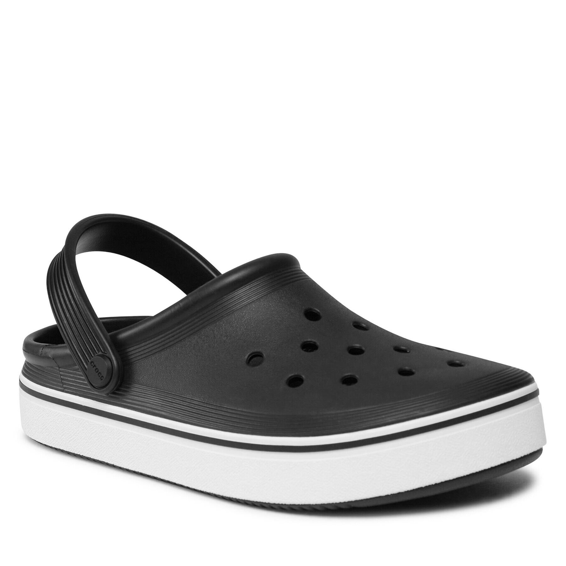 Crocs Natikači Crocband Clean Clog 208371 Črna - Pepit.si