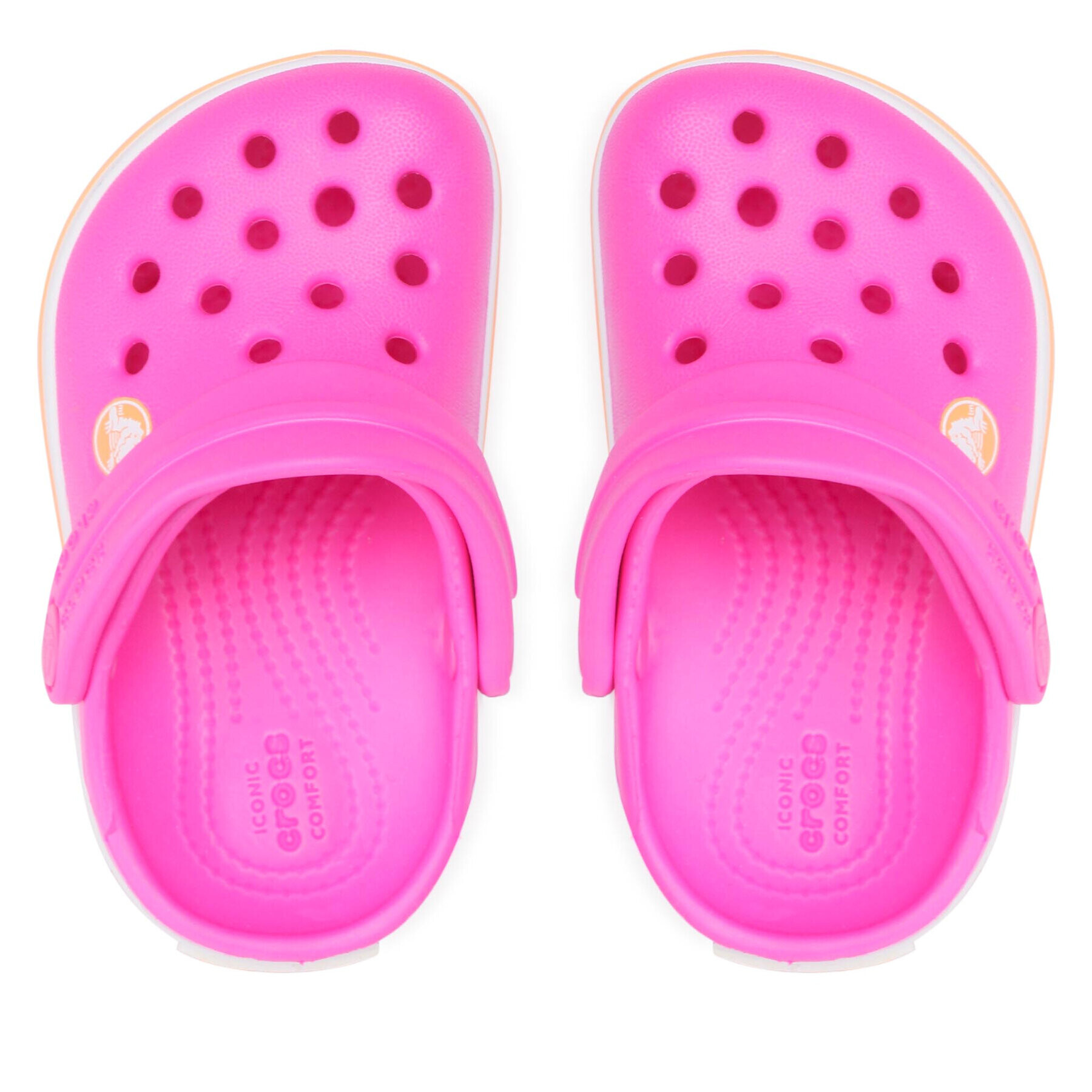 Crocs Natikači Crocband Clog K 204537 Roza - Pepit.si