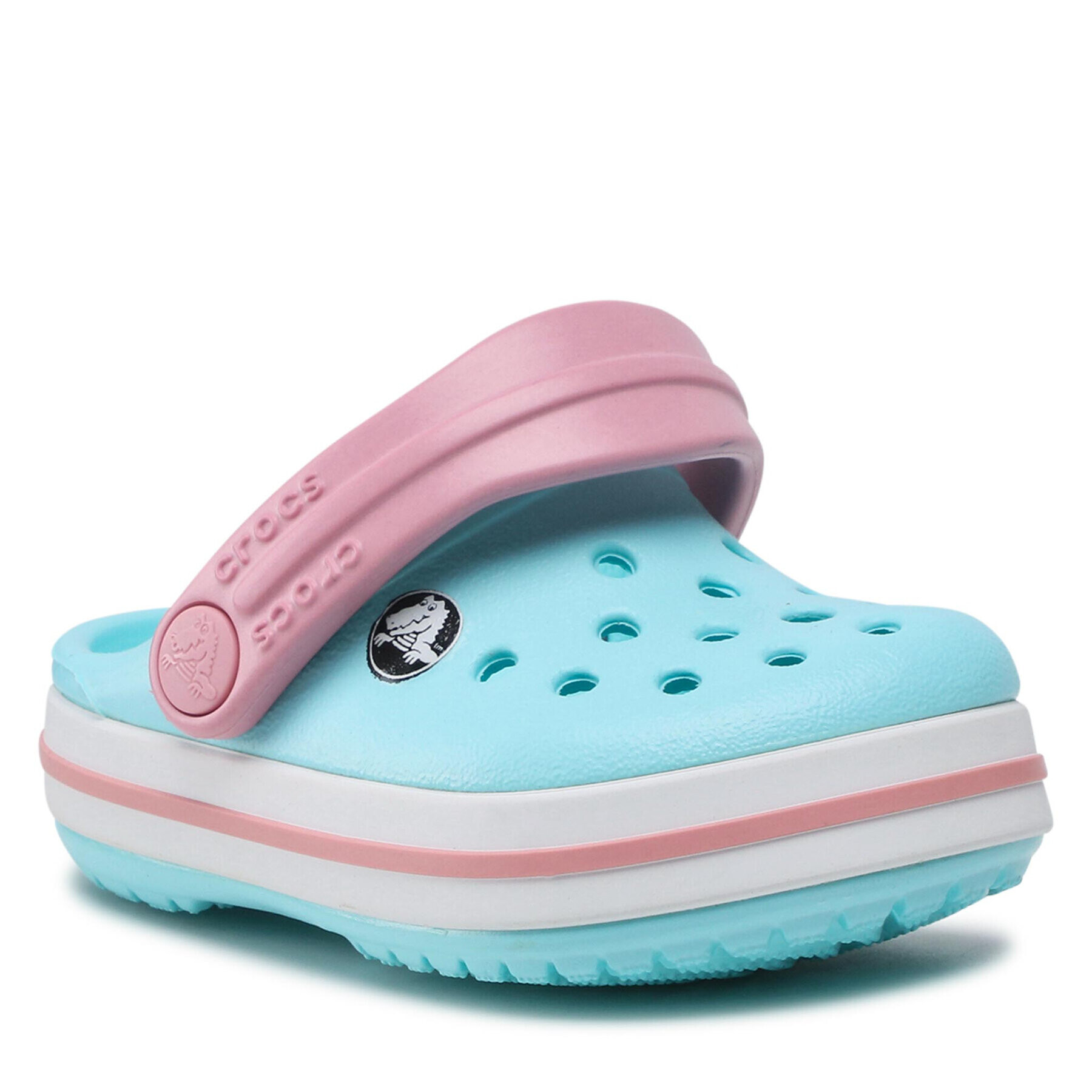 Crocs Natikači Crocband Clog T 207005 Modra - Pepit.si