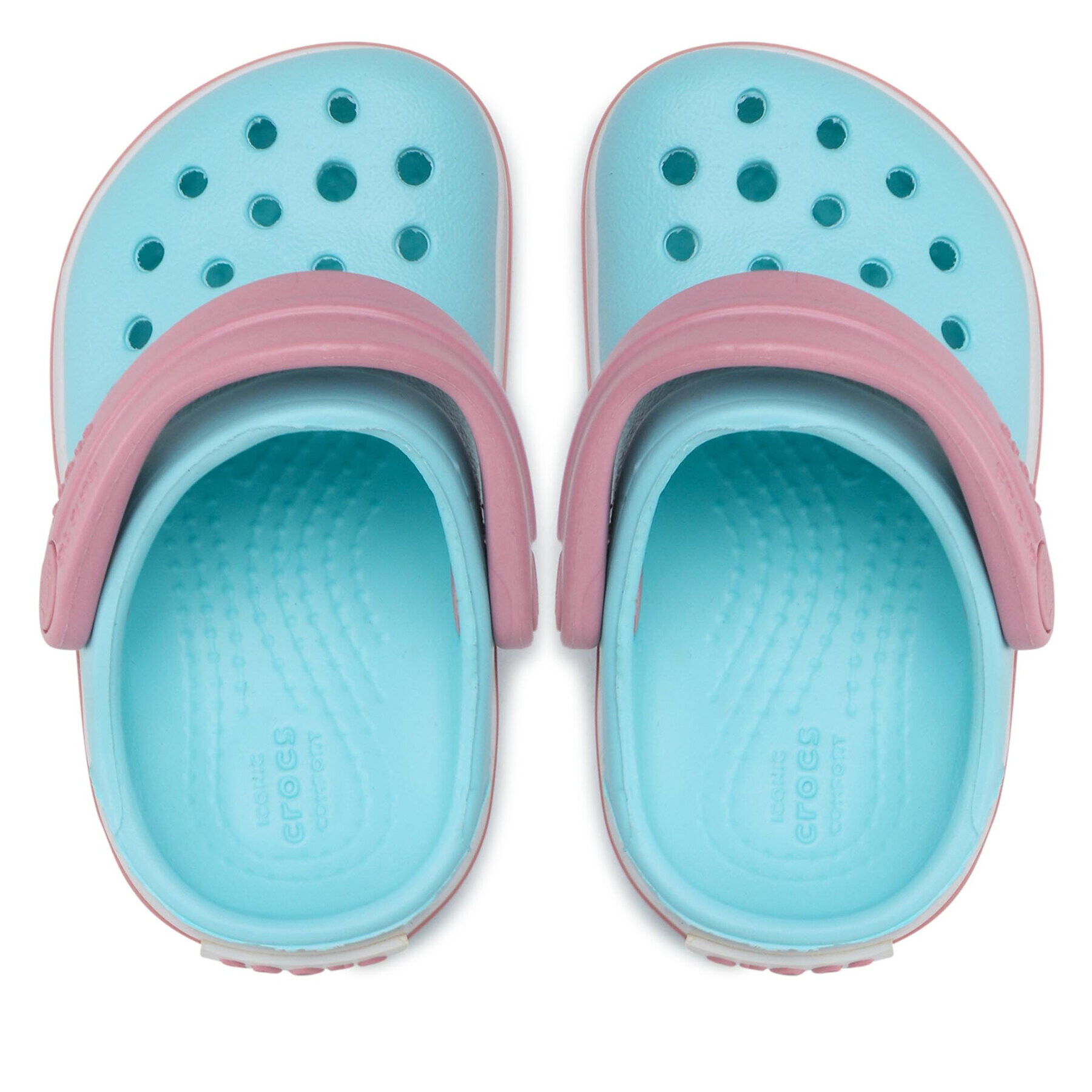 Crocs Natikači Crocband Clog T 207005 Modra - Pepit.si