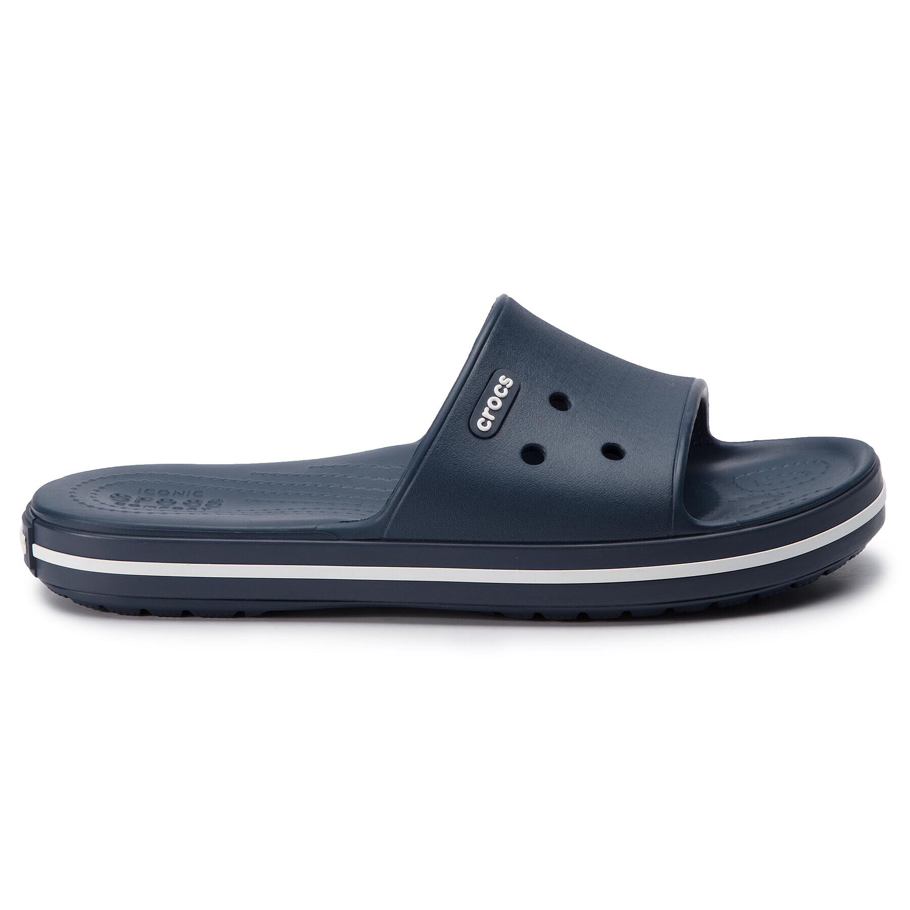 Crocs Natikači Crocband III Slide 205733 Mornarsko modra - Pepit.si