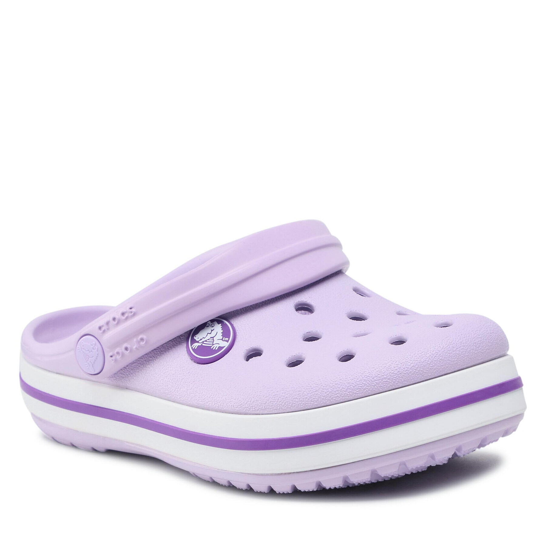 Crocs Natikači Crocbans Clog T 207005 Vijolična - Pepit.si