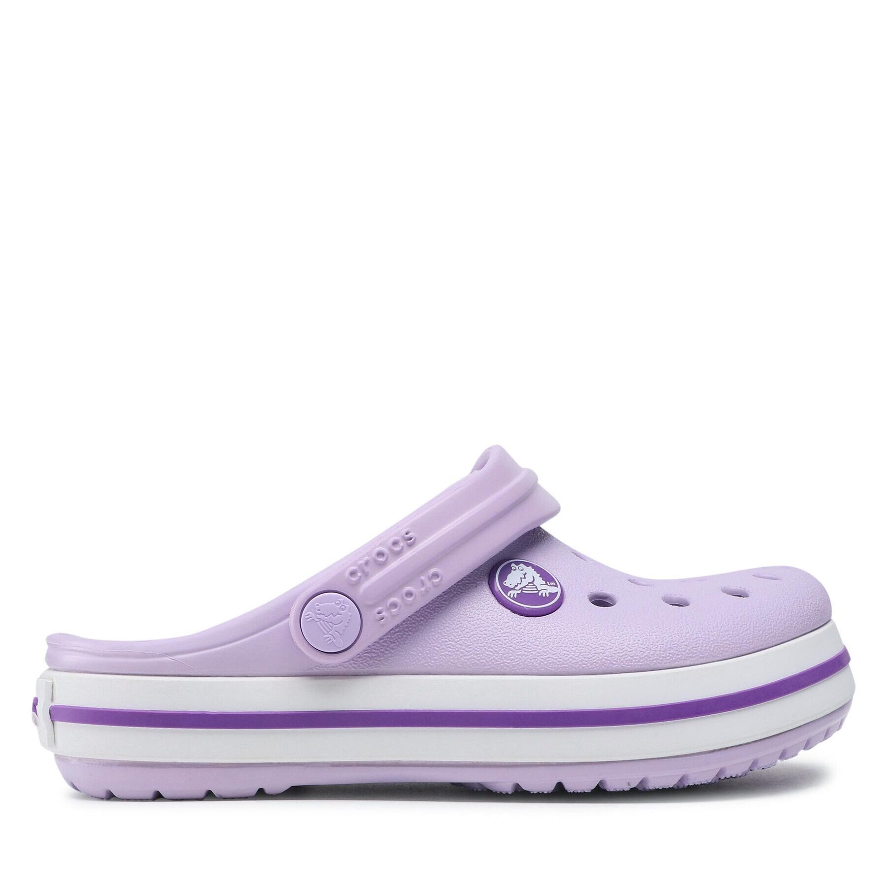 Crocs Natikači Crocbans Clog T 207005 Vijolična - Pepit.si