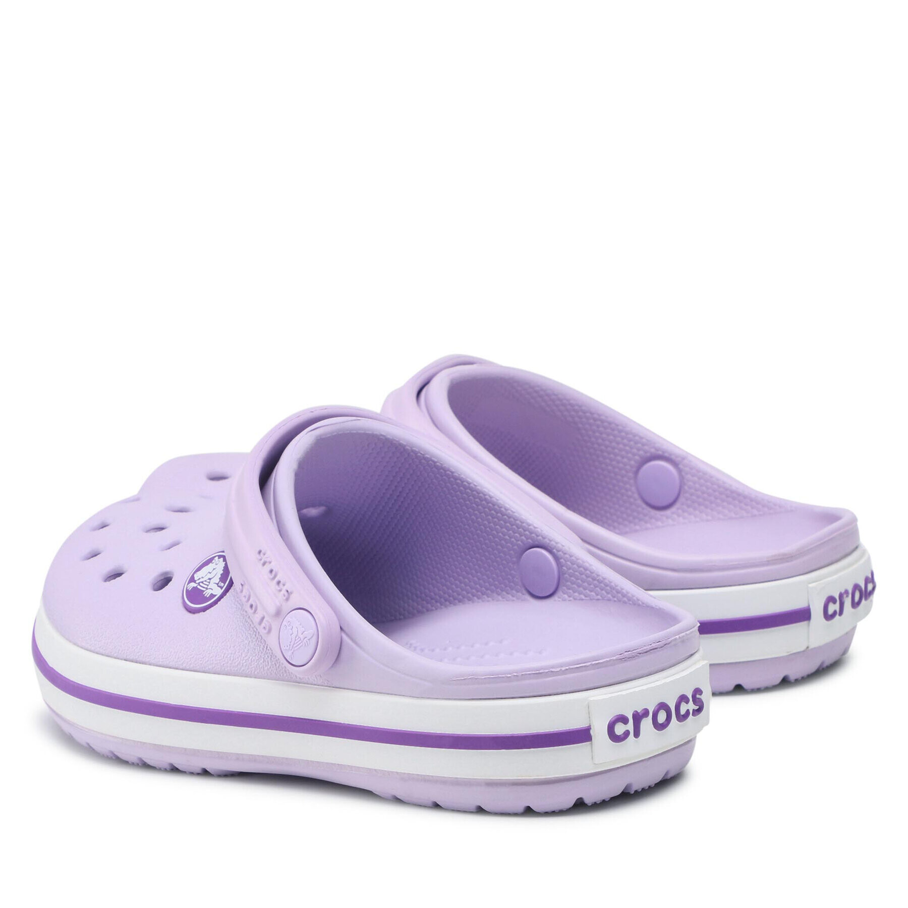 Crocs Natikači Crocbans Clog T 207005 Vijolična - Pepit.si