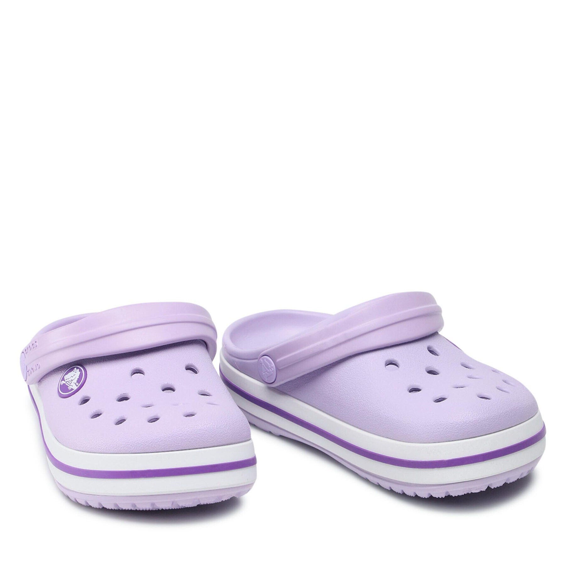 Crocs Natikači Crocbans Clog T 207005 Vijolična - Pepit.si