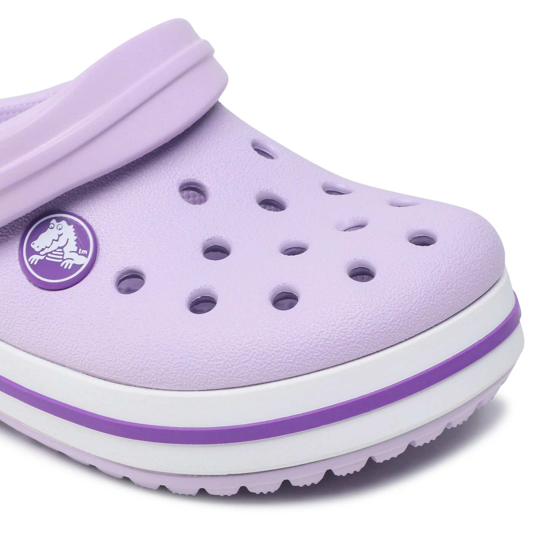 Crocs Natikači Crocbans Clog T 207005 Vijolična - Pepit.si