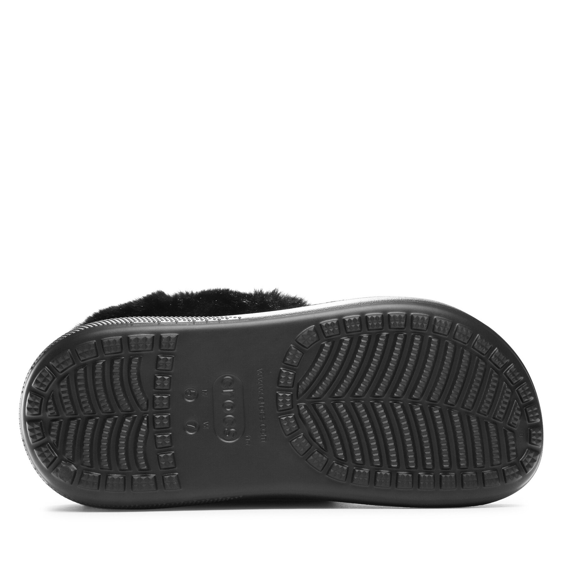 Crocs Natikači Furever Crush Clog 208446 Črna - Pepit.si