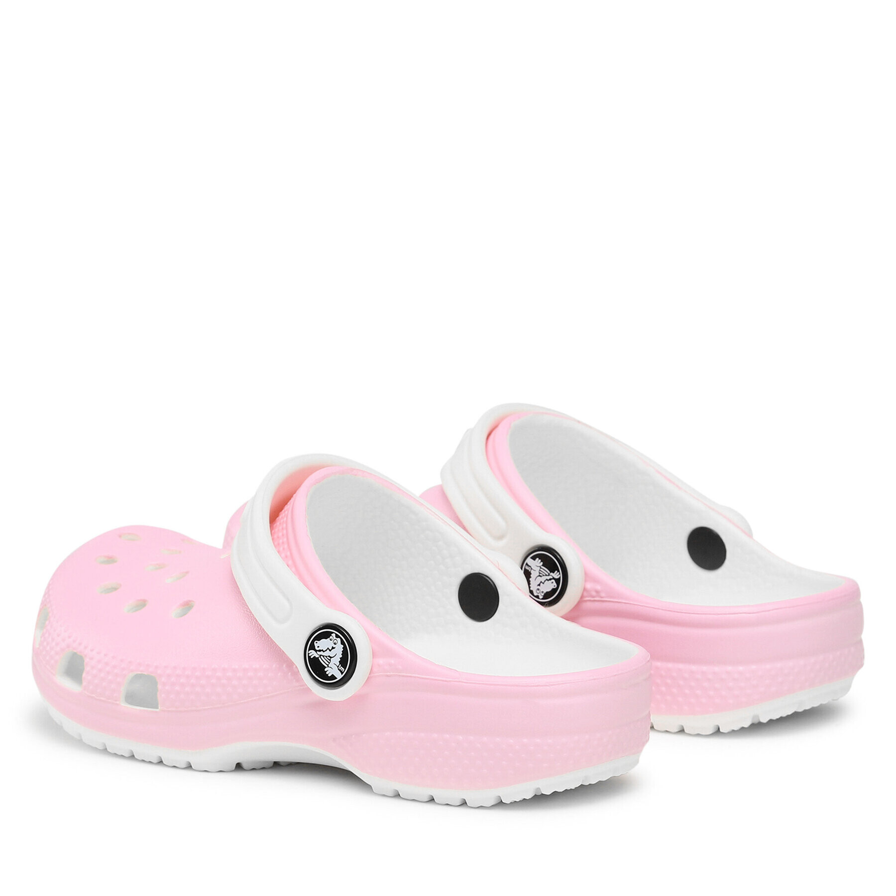 Crocs Natikači Glow In The Dark Clog Kids 209158 Bela - Pepit.si