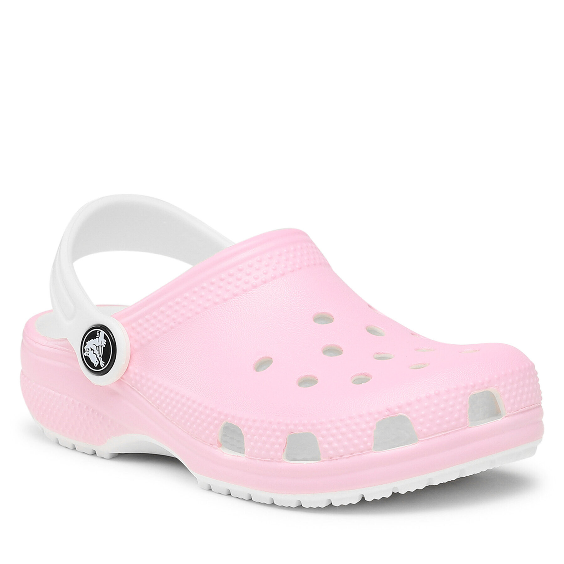 Crocs Natikači Glow In The Dark Clog Kids 209158 Bela - Pepit.si