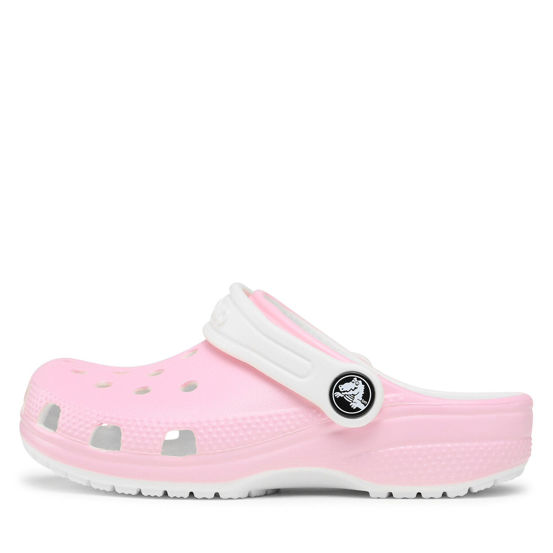 Crocs Natikači Glow In The Dark Clog Kids 209158 Bela - Pepit.si