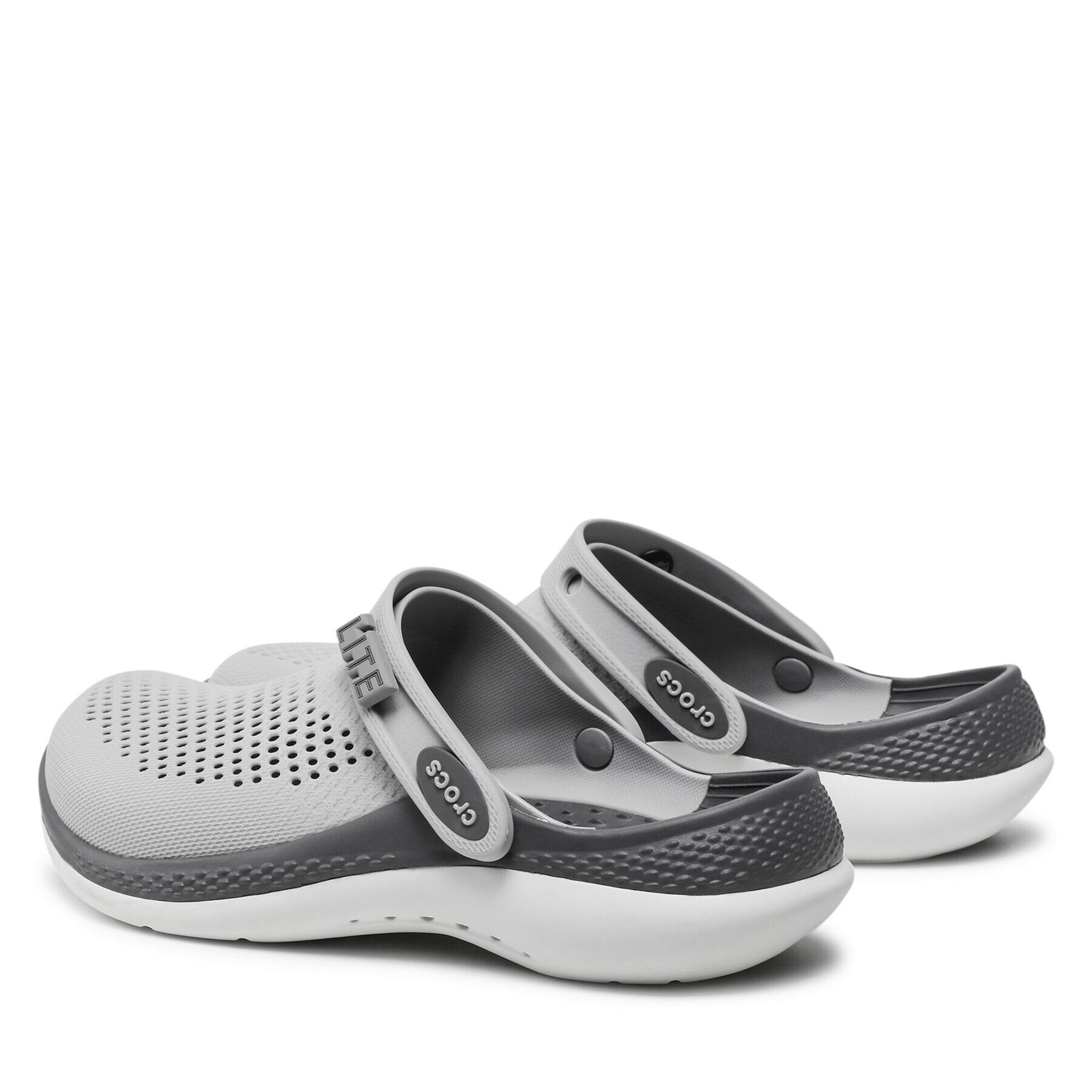 Crocs Natikači Literide 360 Clog 206708 Siva - Pepit.si