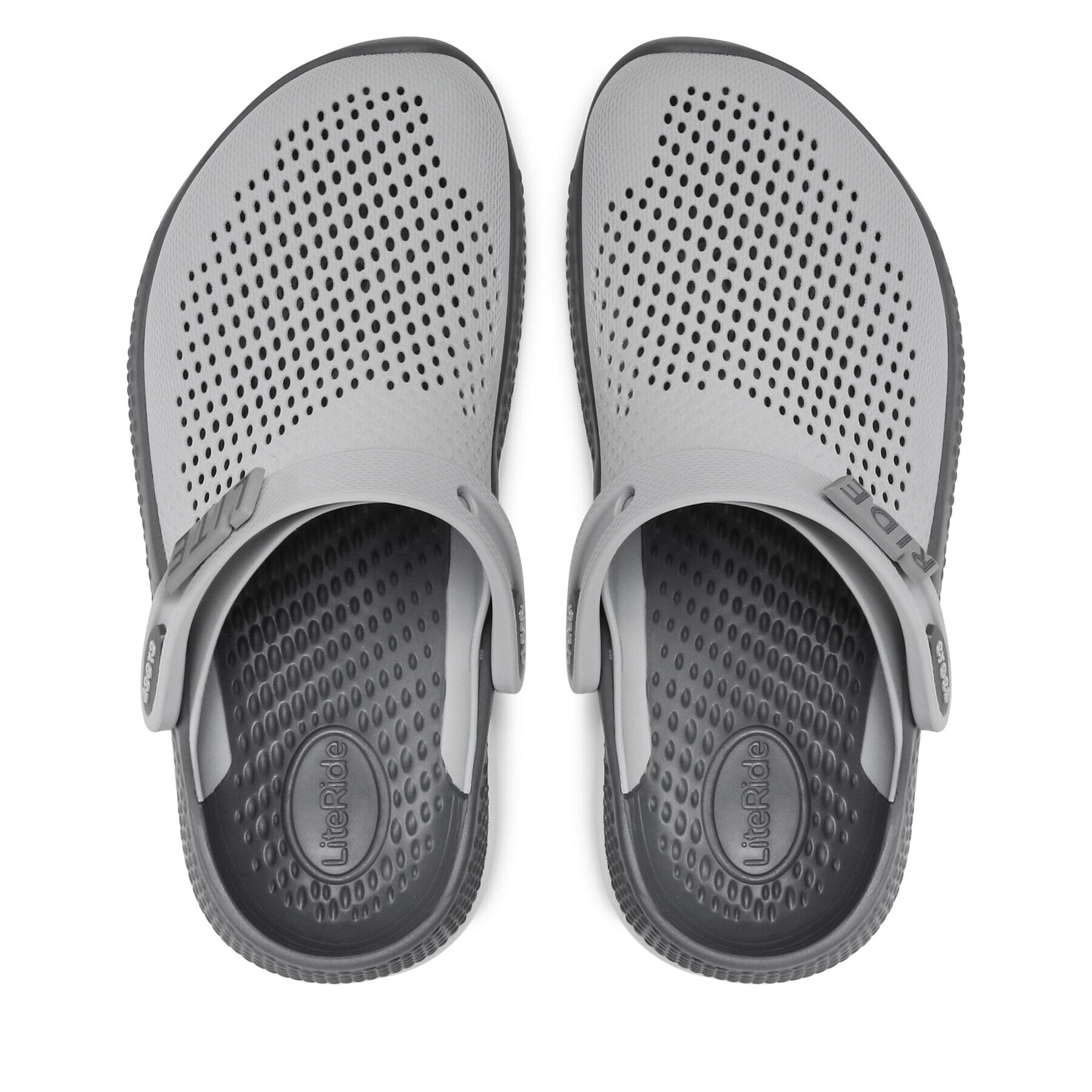 Crocs Natikači Literide 360 Clog 206708 Siva - Pepit.si