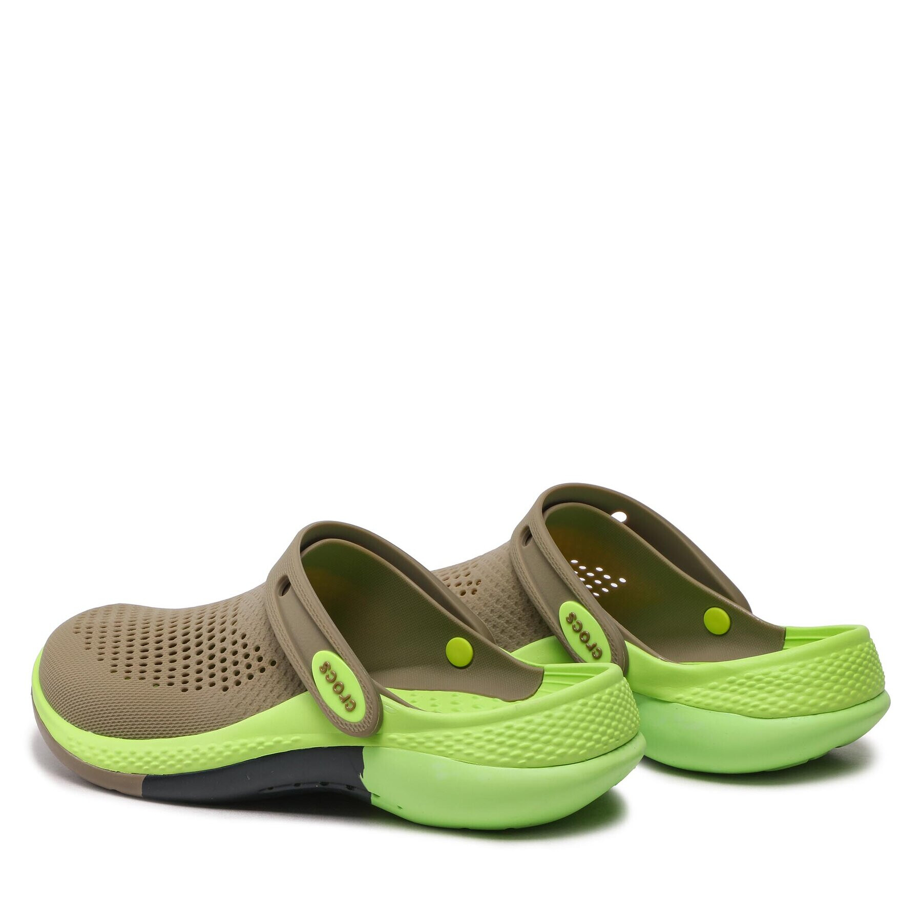 Crocs Natikači Literide 360 Ombre 208281 Khaki - Pepit.si