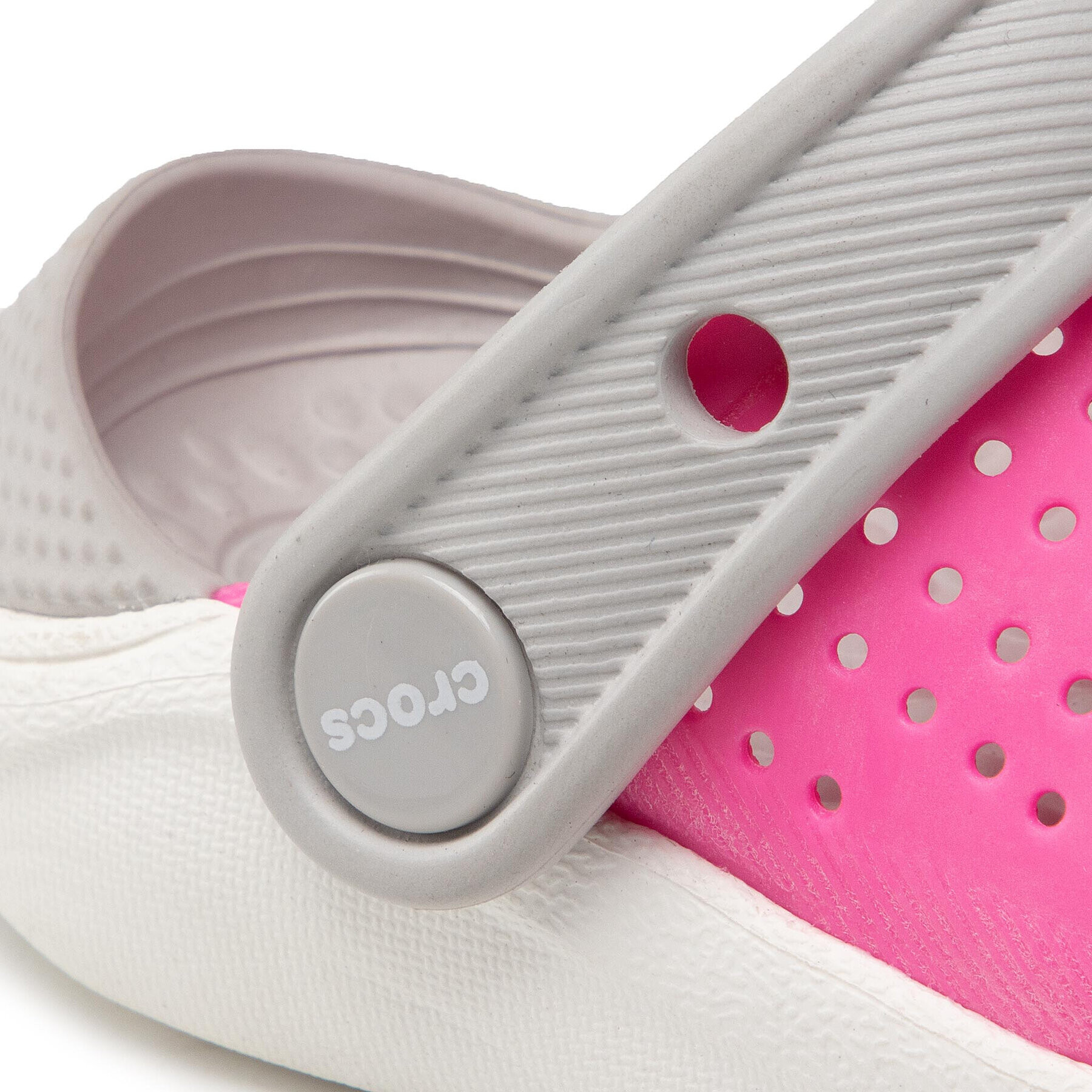 Crocs Natikači Literide Clog K 205964 Roza - Pepit.si