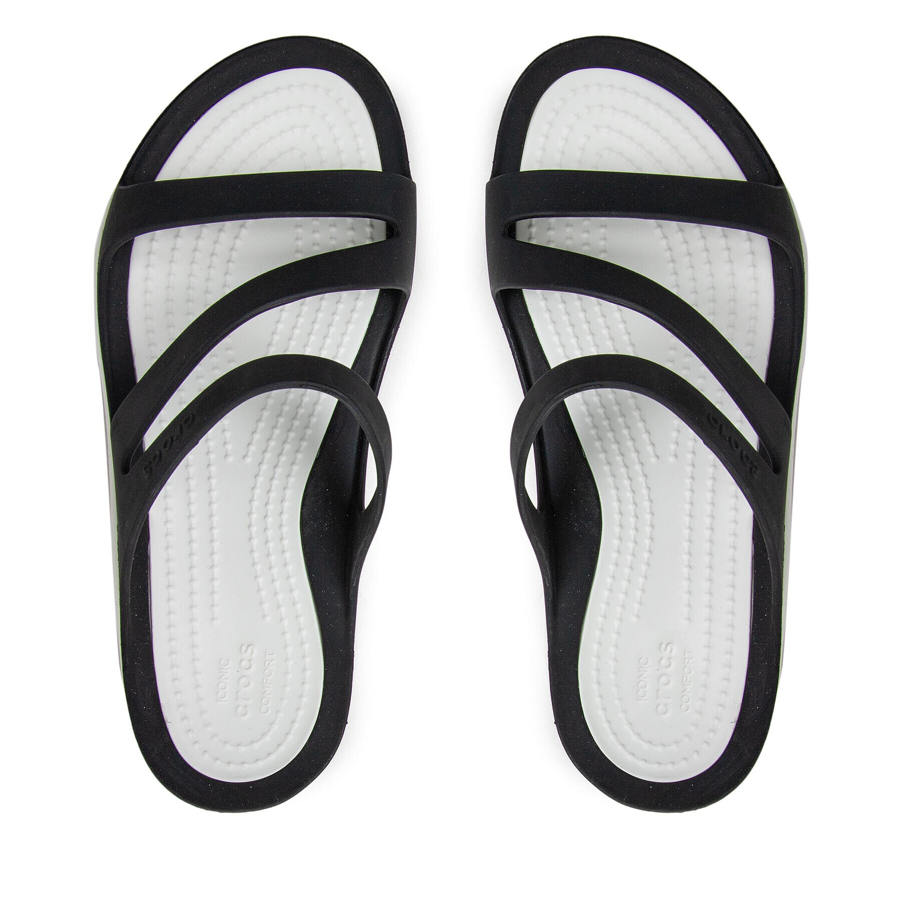 Crocs Natikači Swiftwater Sandal W 203998 Črna - Pepit.si