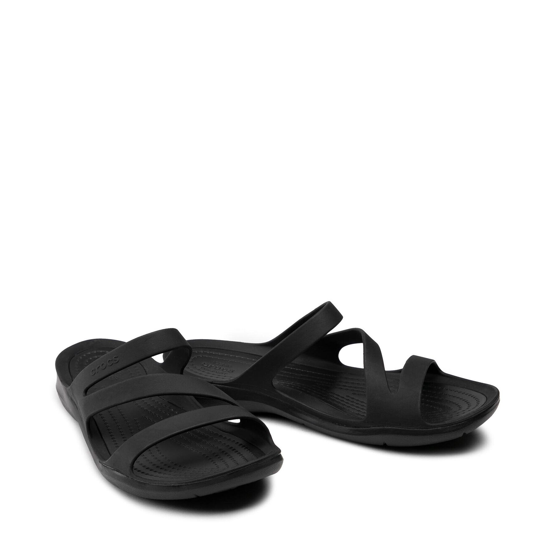 Crocs Natikači Swiftwater Sandal W 203998 Črna - Pepit.si