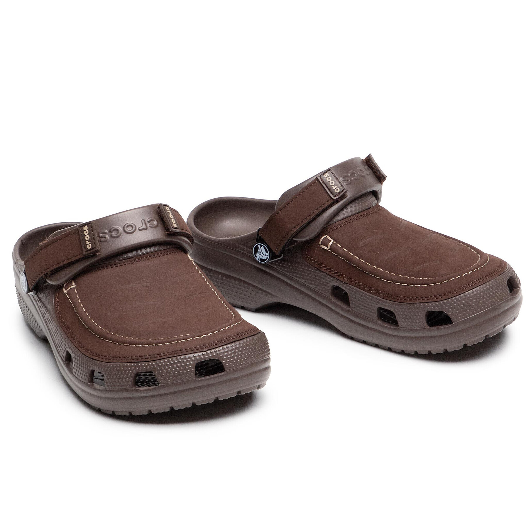 Crocs Natikači Yukon Vista II Clog M 207142 Rjava - Pepit.si