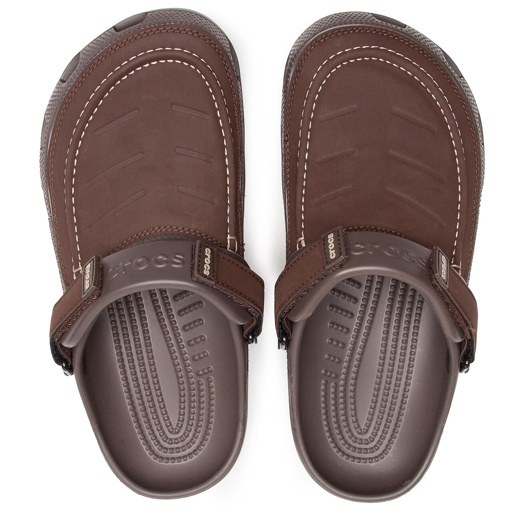 Crocs Natikači Yukon Vista II Clog M 207142 Rjava - Pepit.si