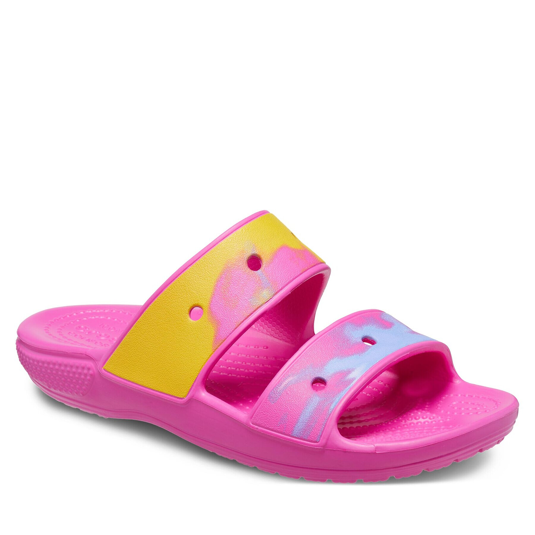 Crocs Sandali Classic Ombre Sandal 208282 Roza - Pepit.si