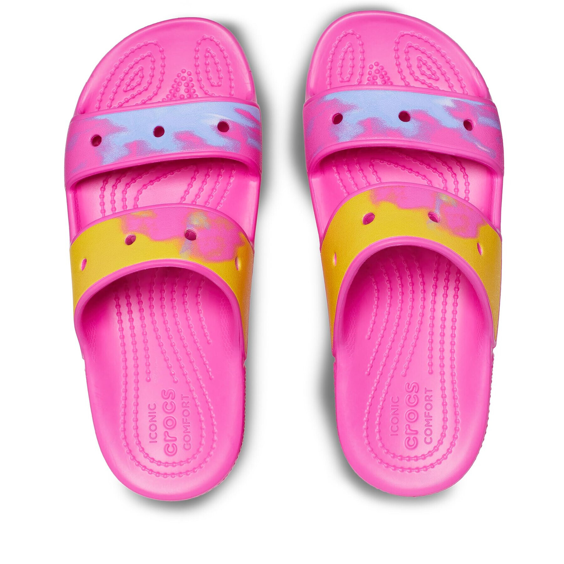 Crocs Sandali Classic Ombre Sandal 208282 Roza - Pepit.si