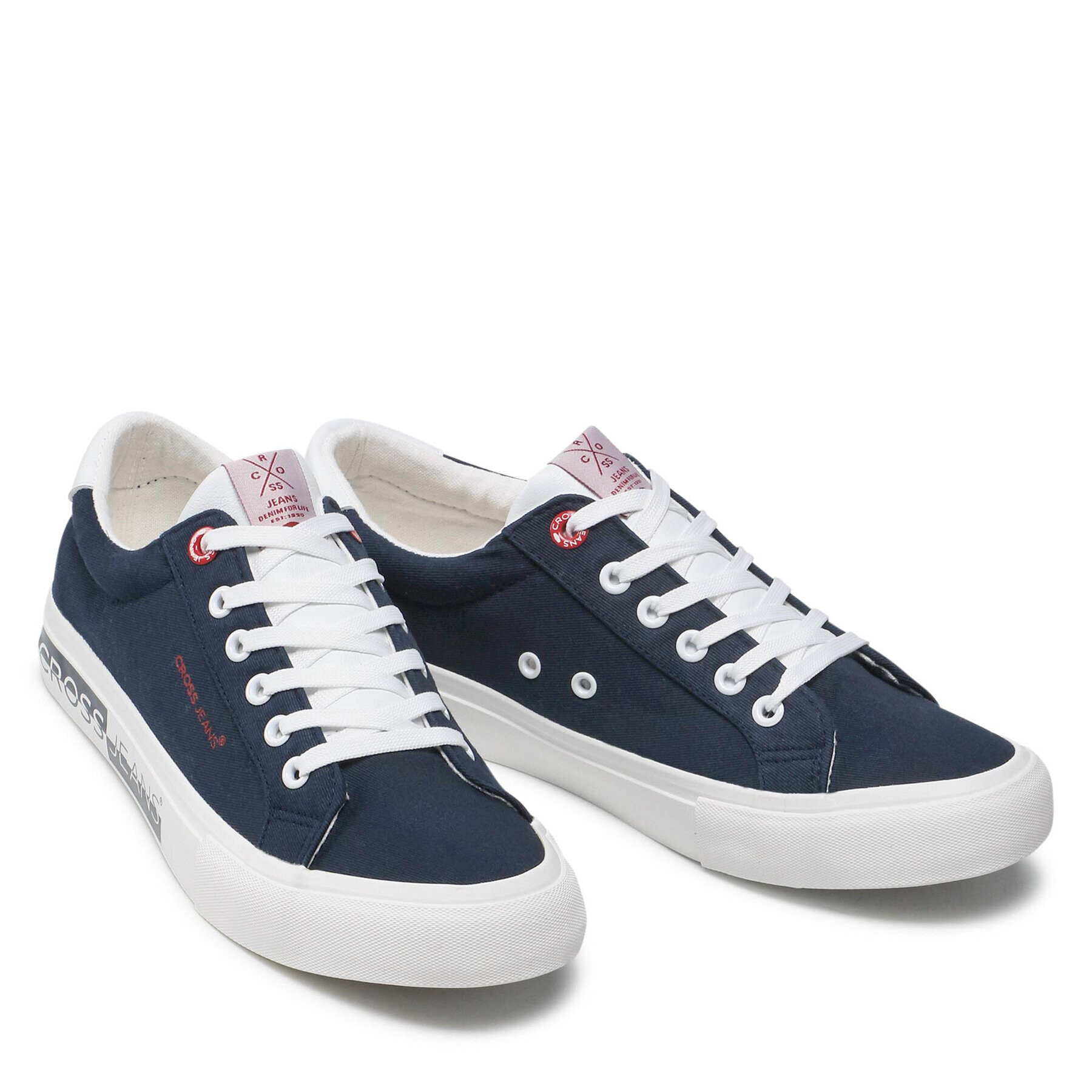 Cross Jeans Tenis superge JJ1R4028C Mornarsko modra - Pepit.si