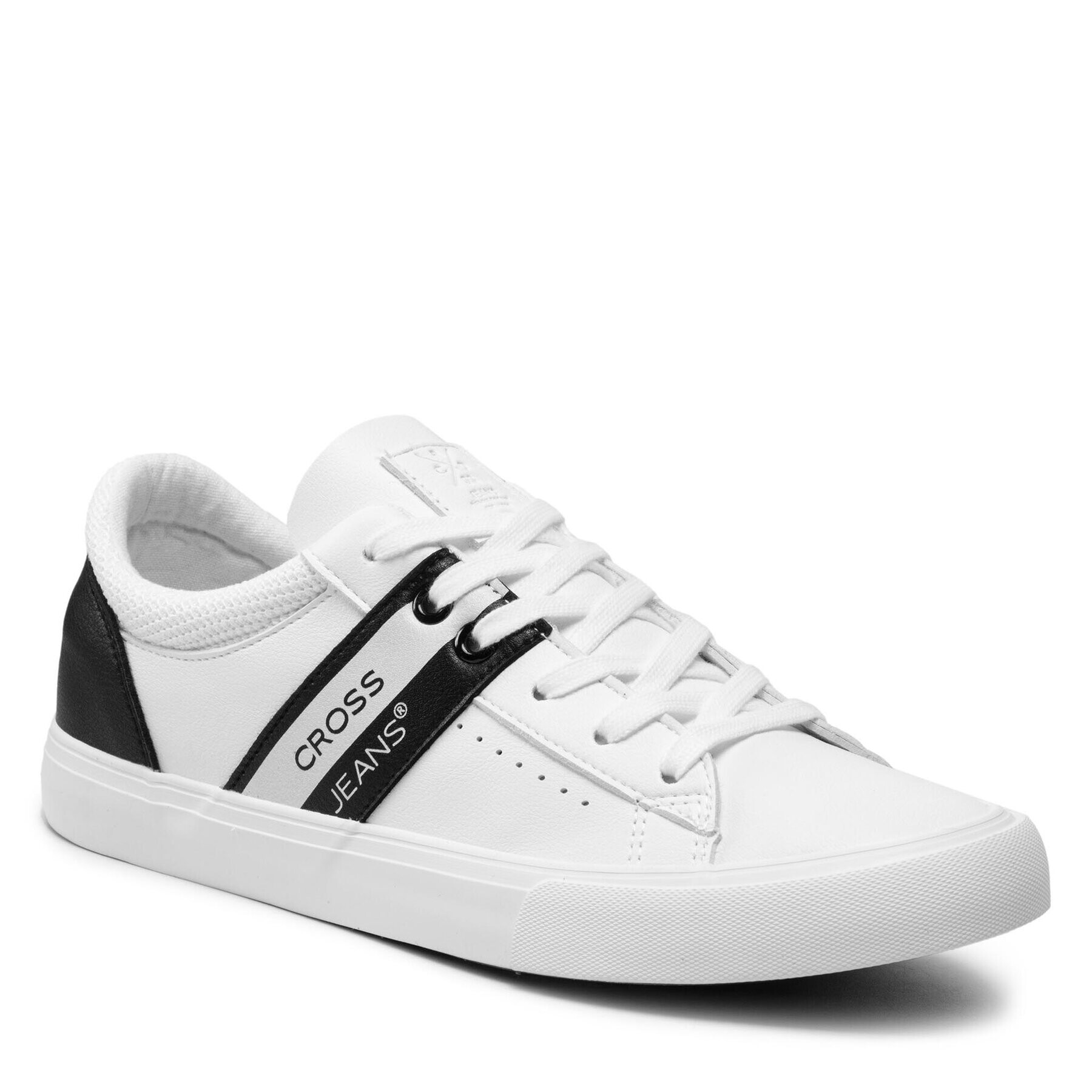 Cross Jeans Tenis superge JJ1R4042C Bela - Pepit.si