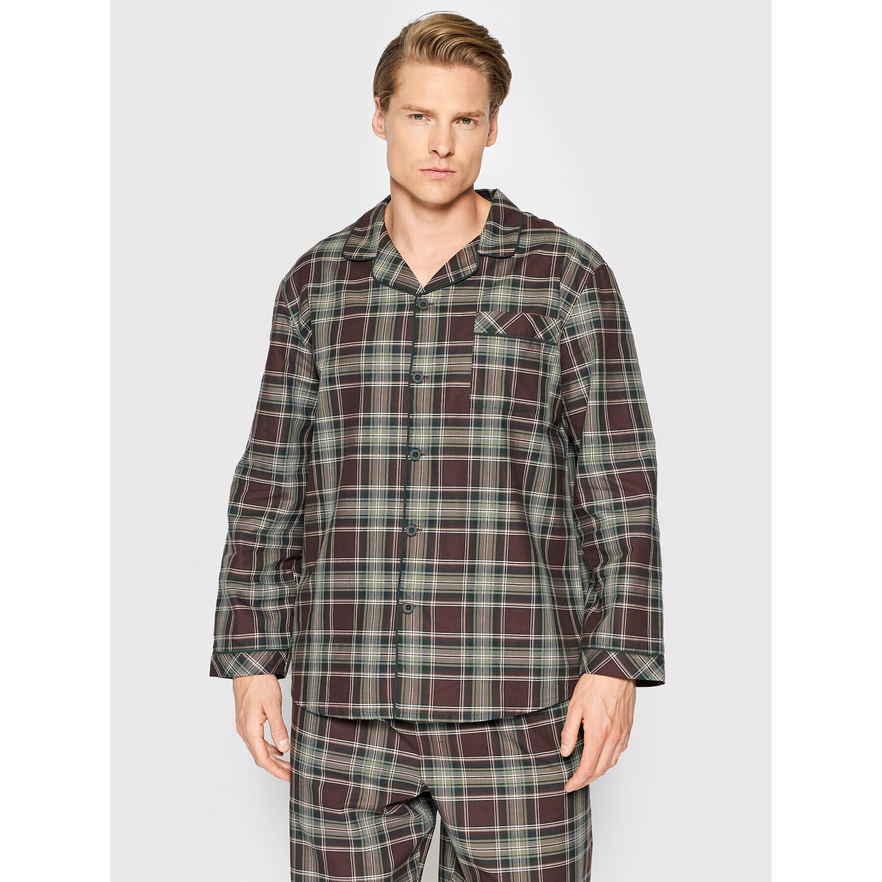 Cyberjammies Zgornji del pižame Jack 6675 Bordo rdeča Regular Fit - Pepit.si