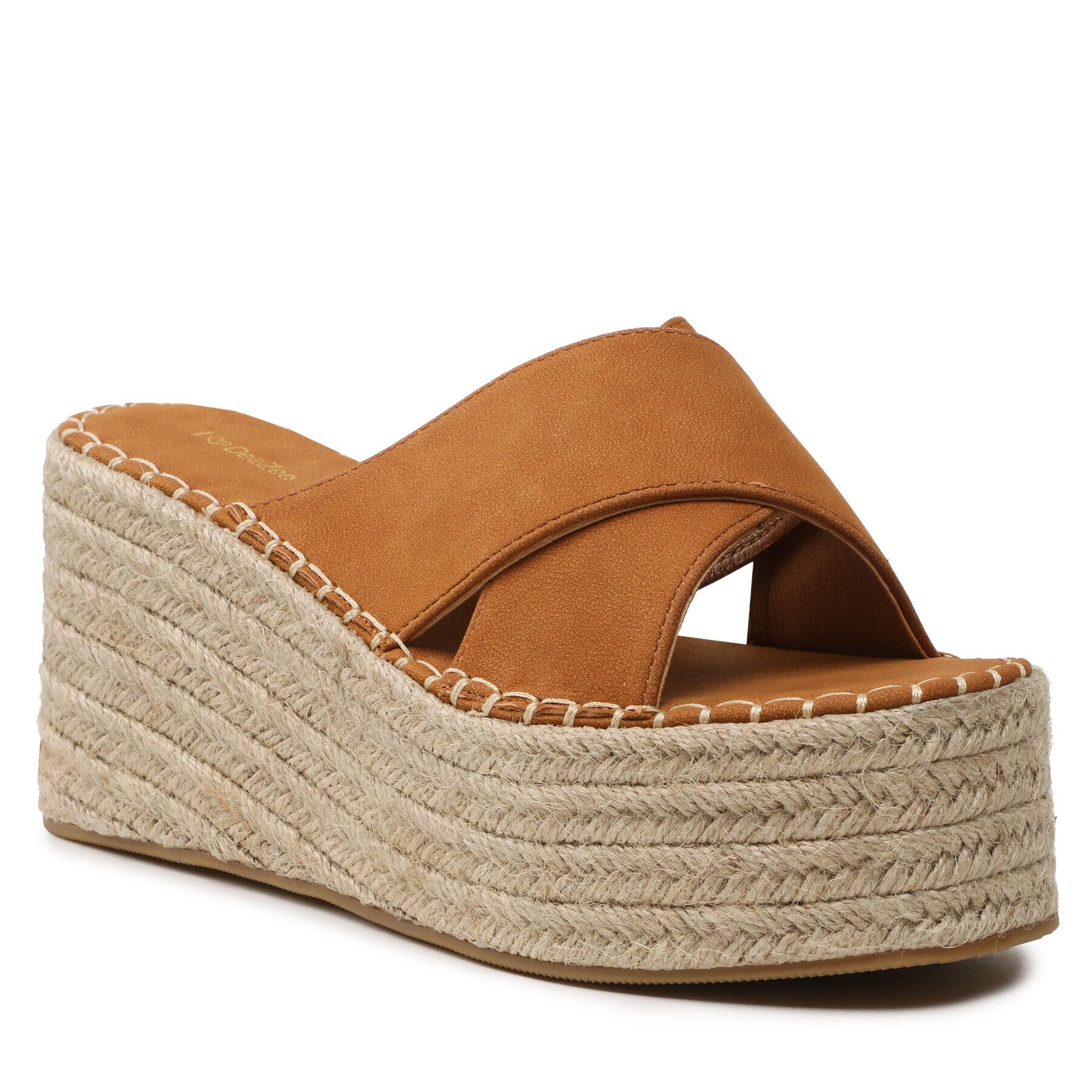 DeeZee Espadrile Q8745-6 Rjava - Pepit.si