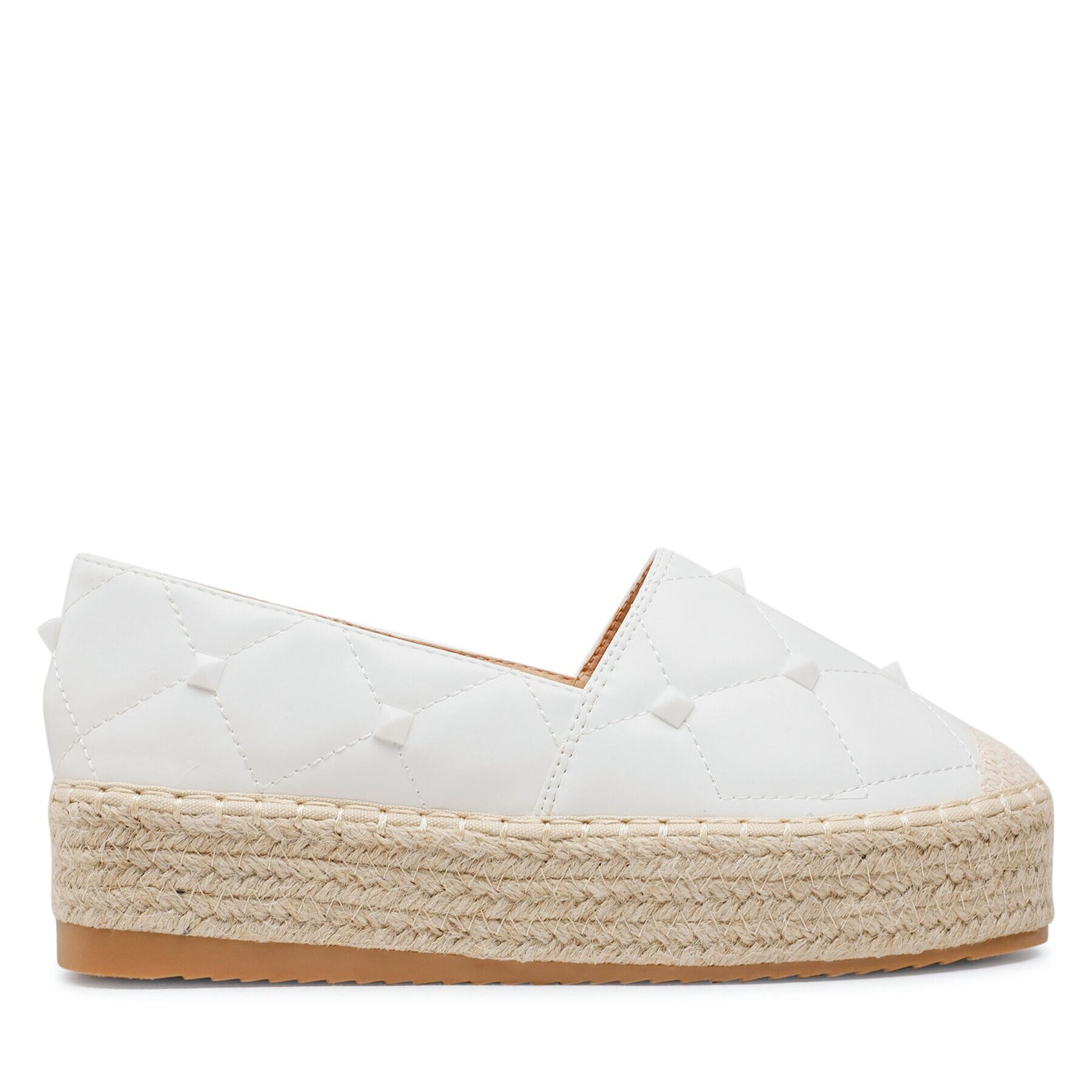 DeeZee Espadrile WS020610-01 Bela - Pepit.si