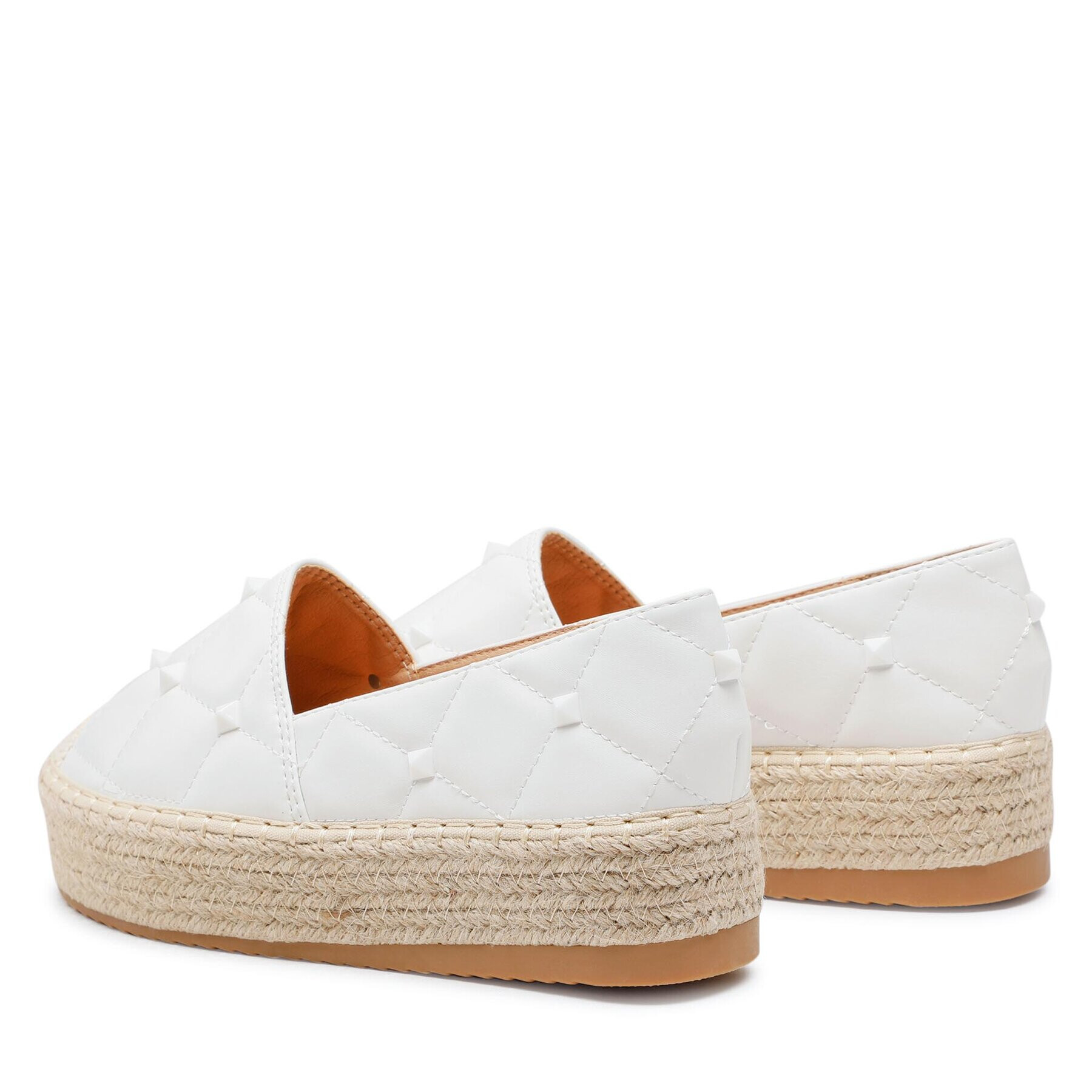 DeeZee Espadrile WS020610-01 Bela - Pepit.si