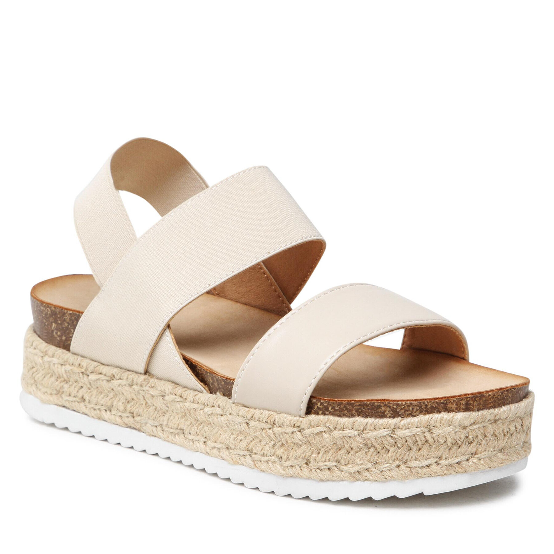 DeeZee Espadrile WS17059-09 Bež - Pepit.si